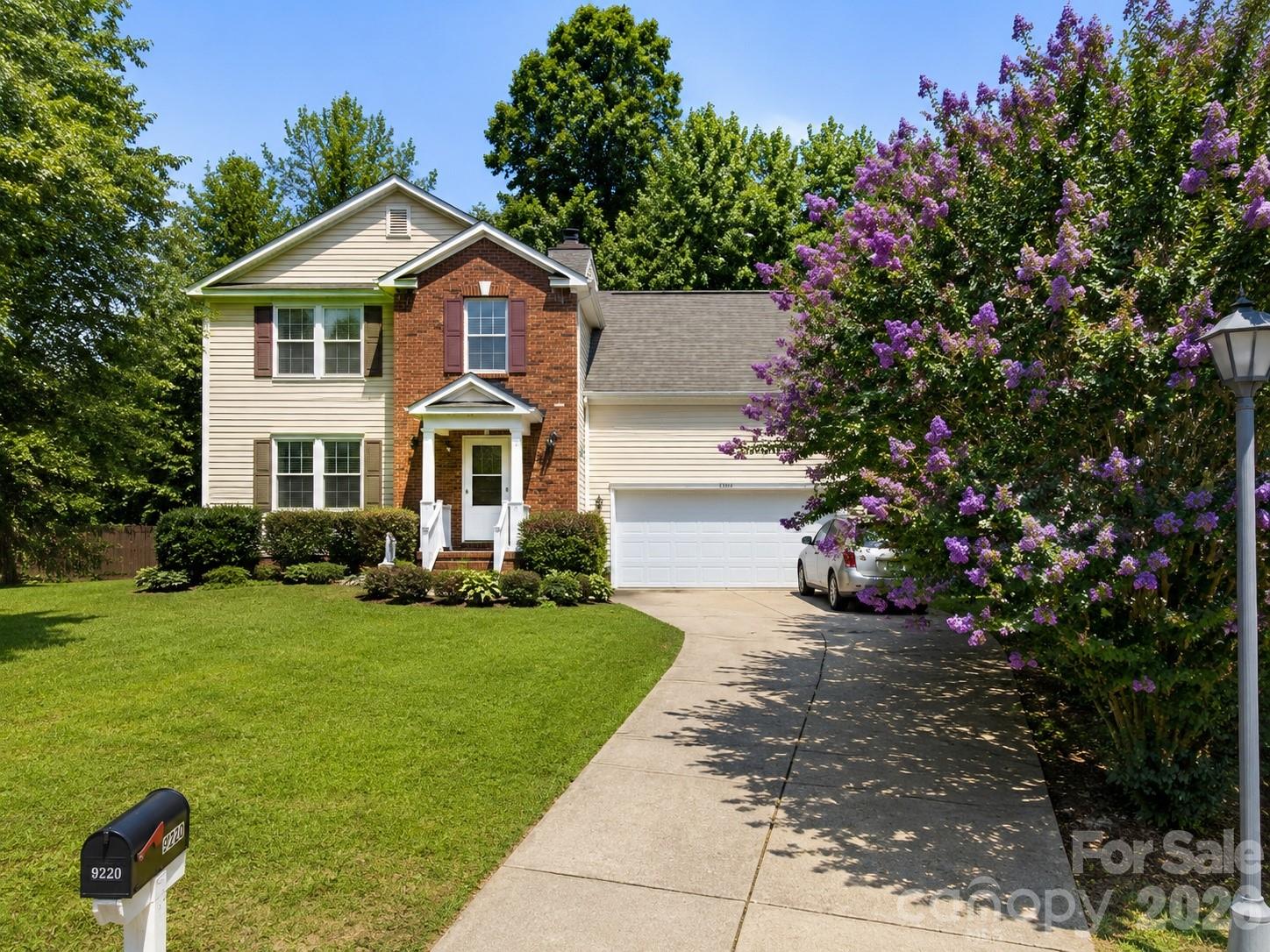 AFFORDABLE SINGLE FAMILY HOME IN CHARLOTTE! Looking for your first home?  Looking to downsize? Over 1600 SF with 3br, 2.5ba; open ML floor plan; one owner and well maintained. This prime location is easlily accessible to highways, shopping, hospitals and restaurants. Very close by is a sports club with pool, tennis, pickel ball and even a BEER GARDEN. The culdesac location is cozy and private.  The backyard is a dream with a double decker deck!  They are huge and a wonderful place to entertain or just relax.  Main level laundry room is a real convenience and can double as a pantry.  This one needs a look!  Roof replaced in 2016 and HVAC replaced in 2019. All windows and patio doors replaced in 2016 and have full lifetime, transferable warranty!   Move in before school starts! Move in before the Holidays! Enjoy the rest of your summer in this fantastic 2 story home and plan for your holiday decorations! Where do you want to put your Christmas tree this year? This may just be the ONE!