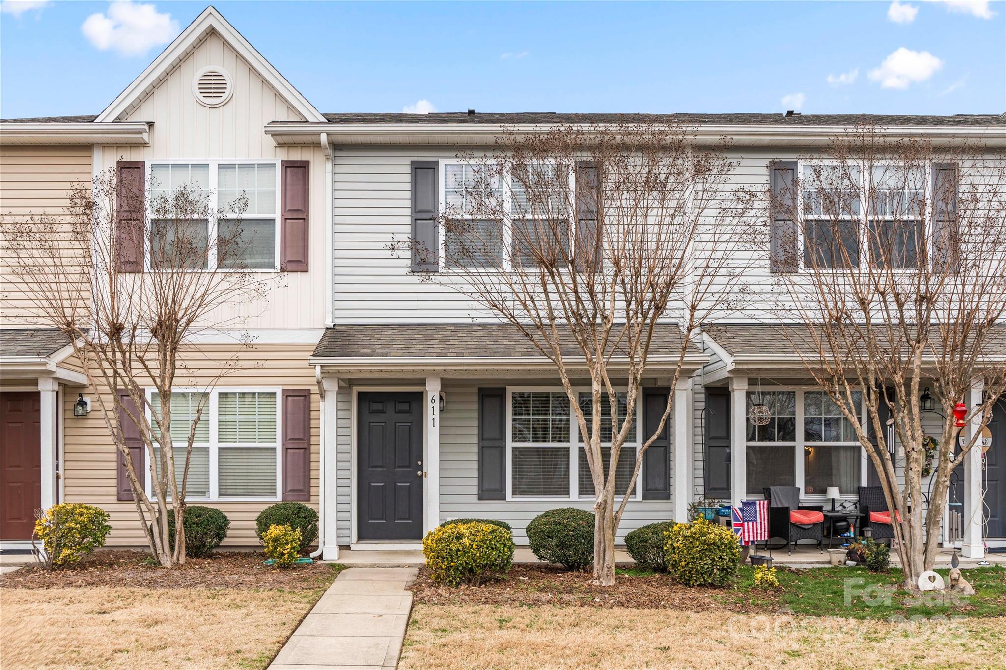 Welcome to Steele Meadows in Fort Mill! This beautiful 2 bedroom/2.5 bath townhome offers both style and functionality, featuring two spacious bedrooms, each with its own private en-suite bathroom for added privacy and comfort. Recent upgrades include stunning new luxury vinyl plank flooring in the main living areas and bathrooms, plush new carpet in the bedrooms, and fresh paint throughout, creating a bright and welcoming space. Conveniently located near dining, shopping, and major interstates, this home is also just minutes from the North Carolina border, making it perfect for those who value accessibility and convenience. Don’t miss the chance to own this move-in-ready home in the desirable Fort Mill area. Schedule your showing today!