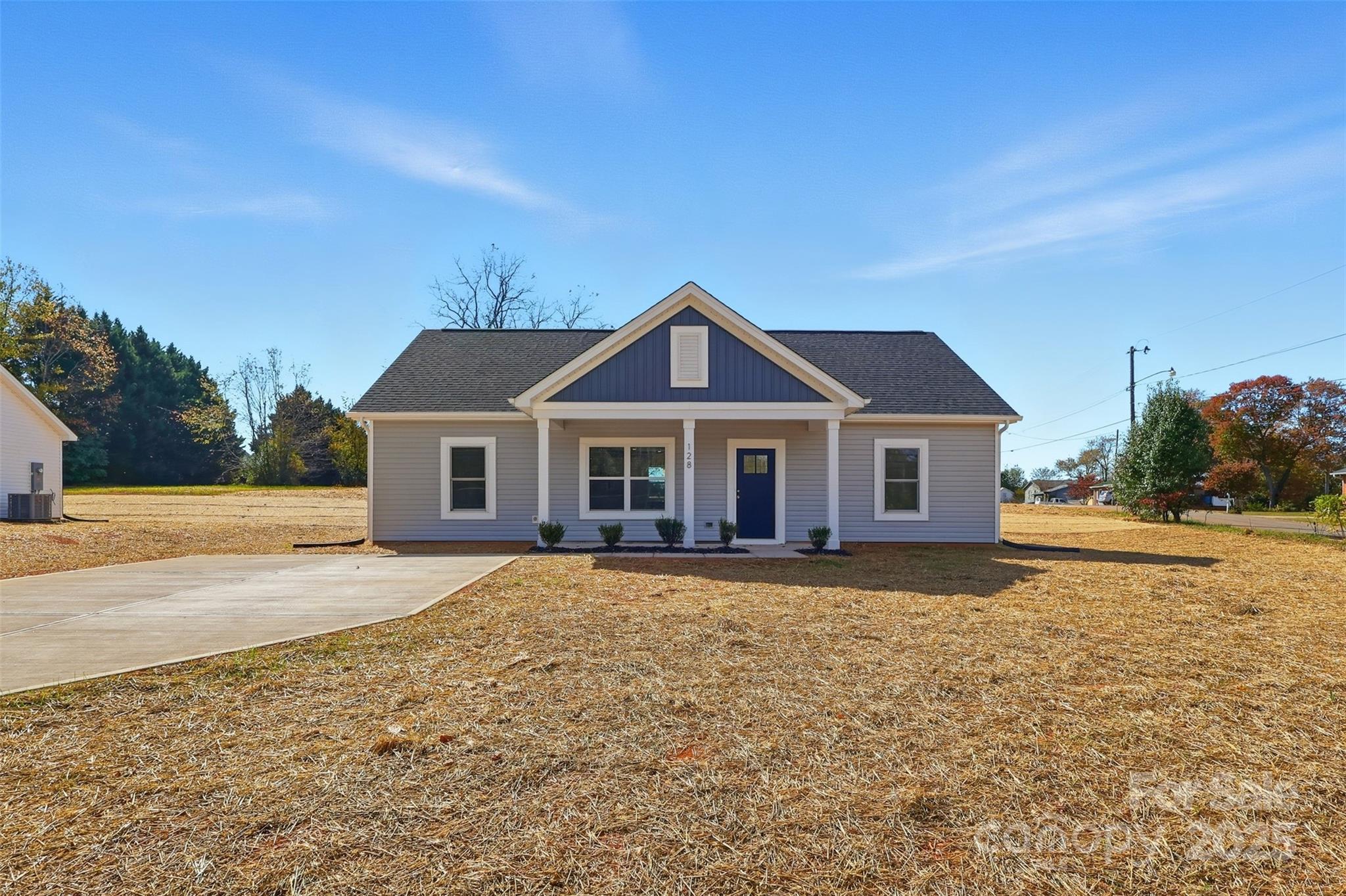 Here's your last chance to own one of these well-built, NEW CONSTRUCTION homes with NO HOA! Nothing compares to "brand-new." This ONE LEVEL 3-bedroom, 2-bathroom home offers a light-filled, open floor-plan with beautiful neutral finishes, esthetically pleasing to the eye. You'll love to cook in your new kitchen, featuring sleek quartz countertops, a spacious island, and top-of-the-line stainless steel appliances. The primary bedroom is large with a private, dual-vanity ensuite bathroom and VERY LARGE walk-in closet. High ceilings flow throughout. Elegant vinyl-plank flooring and comfy carpeting in the bedrooms create an inviting and airy atmosphere. The location is ideal, being close to downtown and amenities in an adorable established neighborhood. Experience the best of new construction with this pristine, move-in-ready home. Add some landscaping to make it yours. New construction, well-built homes on a nice-sized lot are rare at this price-point. Come tour today-your new home awaits!