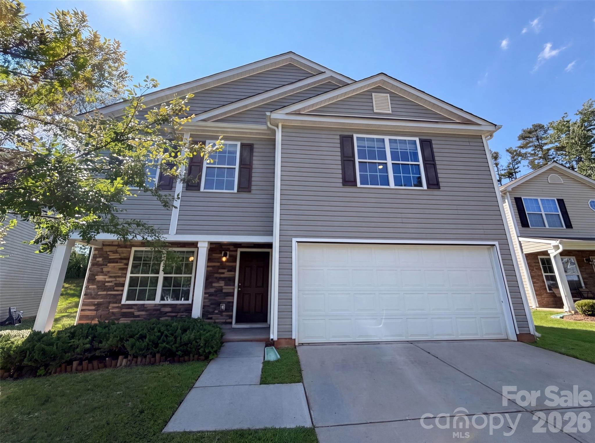 Welcome to 2014 Tarzi Ln, a property that exudes charm and sophistication. This home boasts a spacious living room with a cozy fireplace, perfect for those chilly evenings. The modern kitchen is equipped with stainless steel appliances and granite countertops, offering a sleek and stylish space for culinary adventures. The property also features a large, fenced backyard, ideal for outdoor activities or simply enjoying the fresh air. The two-car garage provides ample storage space and secure parking. The property is located in a quiet neighborhood, offering peace and tranquility. Don't miss out on this gem, make 2014 Tarzi Ln your new home today.. Included 100-Day Home Warranty with buyer activation
