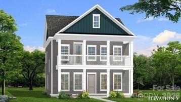 This charming Amherst plan has a full covered front porch with a covered balcony above and a rear covered porch creating inviting outdoor spaces for relaxing and entertainment! Walk in to an open floorplan with a breakfast area and a cozy family room with an electric fireplace. The kitchen features an island with quartz countertops, gas cooktop with a wall oven and microwave. A convenient pocket office is located on the first floor, and elegant oak tread open-rail stairs add to the home’s craftsmanship. Upstairs, the second floor offers three spacious bedrooms, including a primary suite with a sitting room and a huge walk in closet. 10' ceilings on the main level, 9' ceilings on the 2nd floor, 2 car detached garage. Miller Farm will offer incredible amenities! Pool with cabana, pickleball courts, tot lot, dog park and lots of green space. This home is almost ready for it's new owner and is located on the only cul-de-sac street in the neighborhood! Take advantage of up to $15K in flex cash for closing costs/rate buydown and a move in package if one of our approved lenders is used!

Miller Farm is the only single family new home construction zoned for Ballantyne Ridge HS priced in the $500's!
