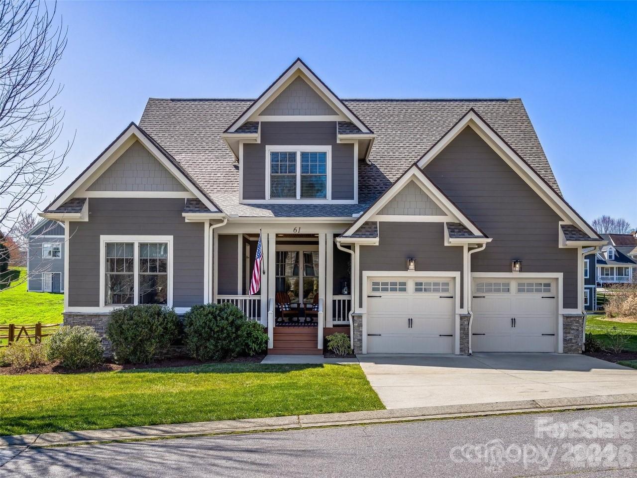 Nestled in the soughtafter Hollabrook Farm community, this home offers exceptional convenience with easy access to toprated schools, shopping, local breweries, Mills River Park, Pisgah National Forest, and Asheville Regional Airport. Thoughtfully updated, the home features stylishly renovated bathrooms and a modern kitchen, blending comfort with contemporary design. With an open floor plan and soaring ceilings, the space is perfect for entertaining or relaxing in style. The main-level primary suite provides both privacy and ease of access. Upstairs, a spacious bonus room offers a versatile space for hobbies, work, or quiet retreat. Enjoy the peaceful charm of the fenced backyard from the inviting back porch-ideal for gatherings or unwinding in nature. This beautifully maintained home combines timeless appeal with an unbeatable location. PLEASE NOTE THAT THE PROPERTY MAY BE UNFURNISHED ON THE DAY OF SHOWINGG