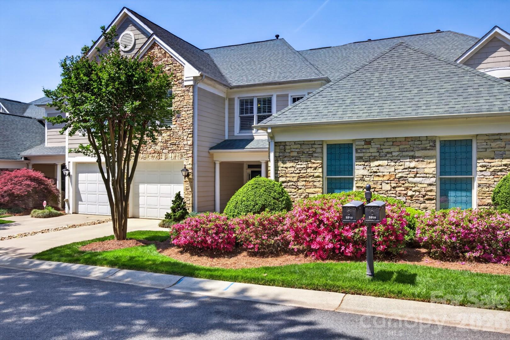 Live a carefree lifestyle with resort style amenities right here in Salsbury NC with the absolute best neighbors you could ask for.  Swimming pool, tennis courts, pickleball, golf course, putting green, driving range, sidewalks, ponds, greenway trials, lush huge interior courtyard perfect for short strolls with friends.  Kitchen features high end designer level stone counters, glass tile backsplash, custom cabinets with soft close, eat bar & open floor plan.  Simply elegant spa like primary bath suite.  2 story living room with fireplace.  Salisbury NC is up and coming with strong momentum come check out this perfectly sized affordable townhome with all the custom home features in a quiet & perfect setting!