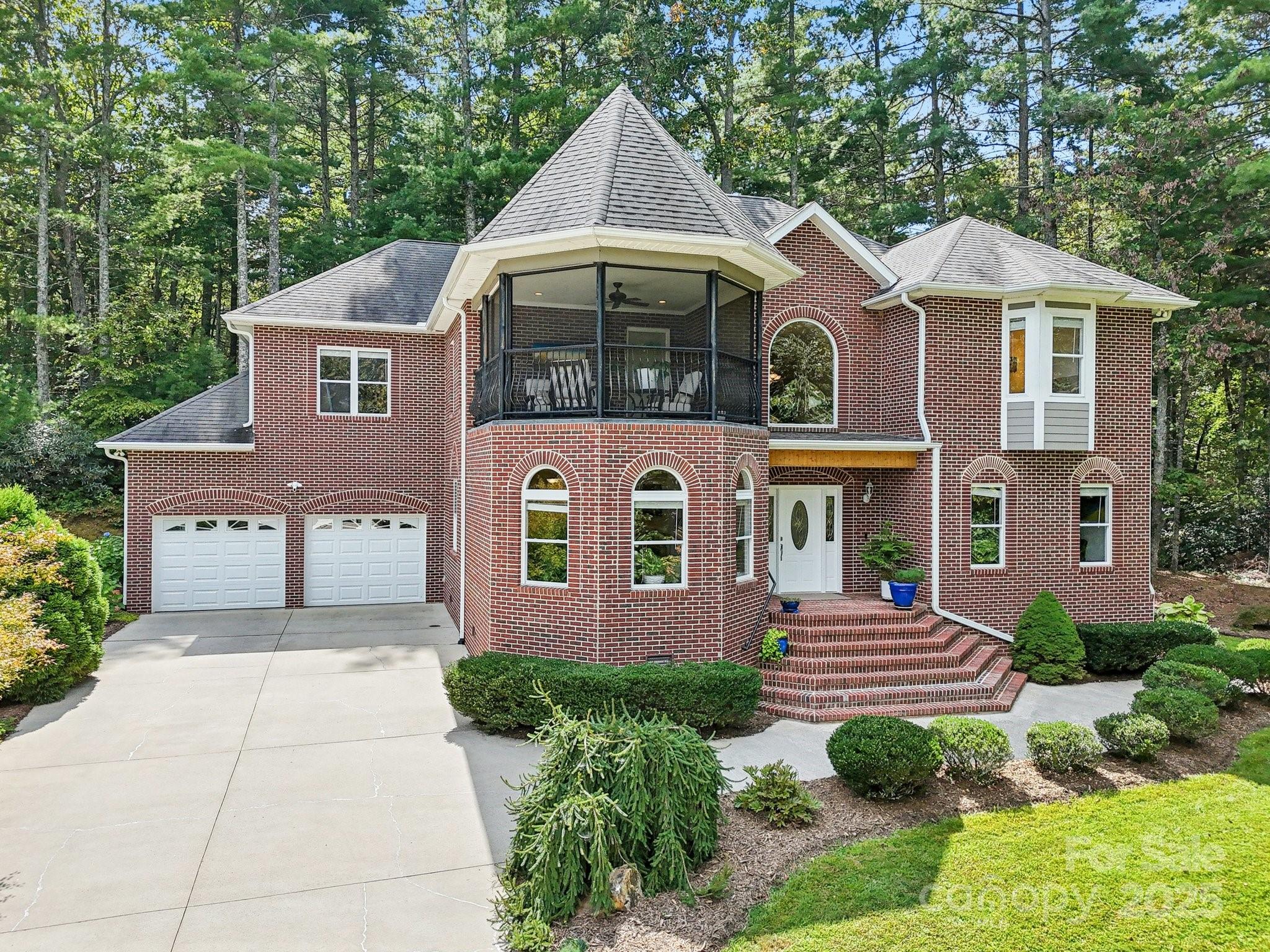 Welcome to your mountain dream!
Tucked away at the end of a quiet cul-de-sac in the sought-after Fairview community, 15 Madelyn Lane is a private home offering the perfect blend of rustic charm and modern elegance. Surrounded by lush forest and beautifully landscaped grounds, this serene property feels like a world away—yet it's just minutes from Asheville’s vibrant culture, dining, and outdoor adventure.
Inside, you'll find soaring ceilings, rich hardwood floors, and custom finishes throughout. The spacious layout offers both comfort and flexibility, with two screened balconies and multiple flexible-use spaces. The large kitchen features an island, walk-in pantry, and breakfast nook with access to the deck and backyard. The primary suite is a true sanctuary, complete with a spa-like ensuite bath, two walk-in closets, an exercise room, private balcony access, and tranquil natural surroundings. Additional rooms and bonus spaces provide ample room for family, guests, remote work, or creative pursuits. Whether you're gathering in the open-concept living area or enjoying a quiet moment in a cozy nook, the home invites you to relax and stay awhile. And if that’s not enough, step outside to private deck—ideal for morning coffee, evening stargazing, or simply enjoying the peaceful mountain air. The property offers privacy, beauty, and connection to the outdoors, making it an ideal full-time residence, weekend getaway, or investment opportunity.
Come experience the stillness, the views, and the lifestyle.
This is mountain living at its finest.