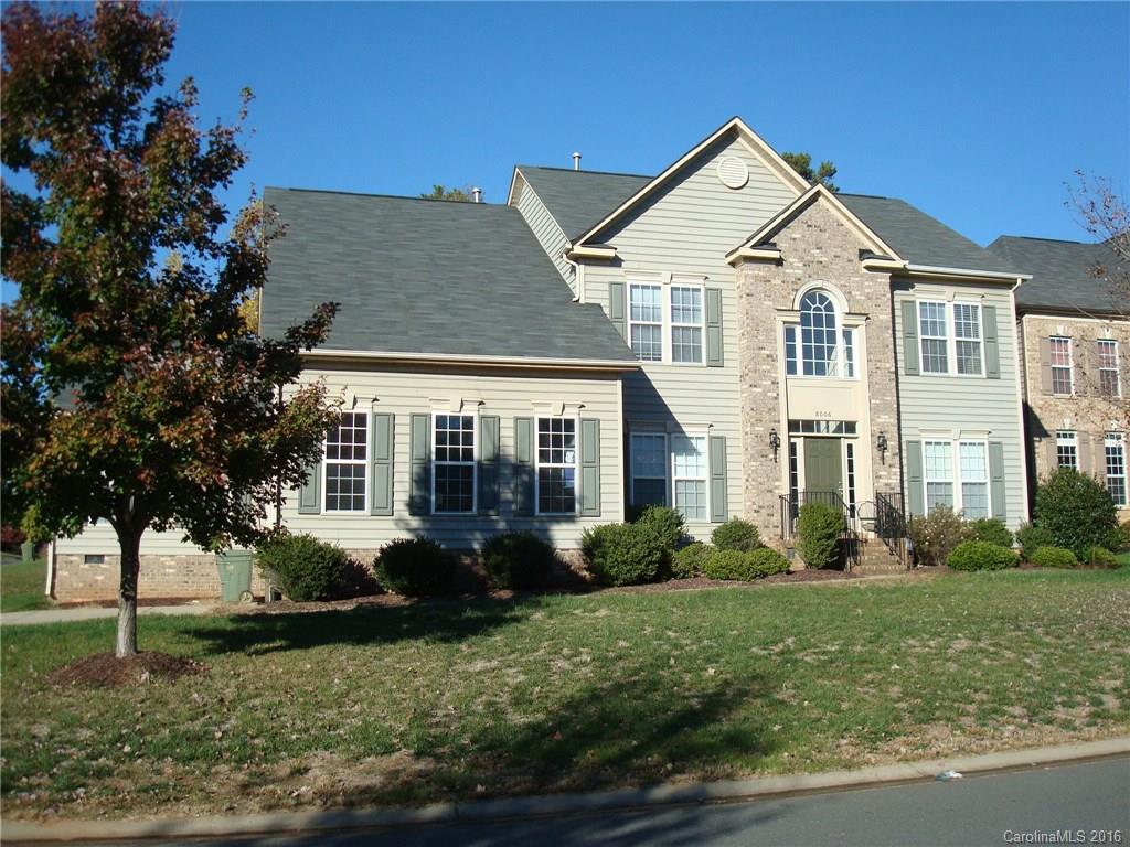 Tons of beautiful, natural light enhances the casual/formal living spaces.  A large in-law suite on main level w/shower is a bonus. Granite counters, tile backsplash & gas range w/island prep/storage area in kitchen/breakfast, lrg pantry. Family rm focus is gas log FP. Upper level w/ en-suite bdrm w/shower, master en-suite, 2 secondary bdrms, bonus/6th bdrm, full bath & 2 linen closets. Carpet/paint needed. Corner lot w/stand of trees for privacy.  NaFo High School w/in walking distance.