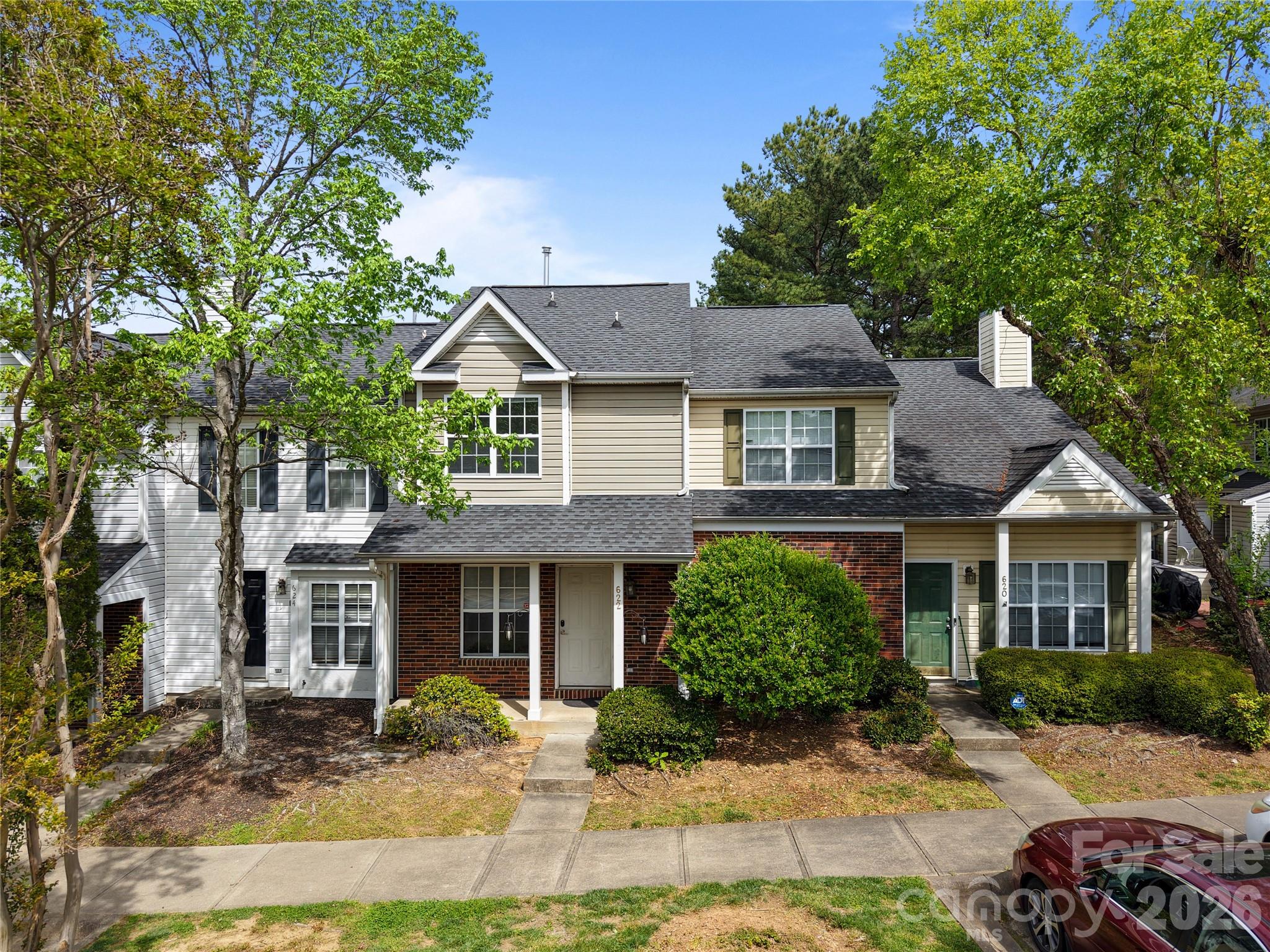 Keep your cash in your pocket! This beautiful home in the heart of University is eligible for lender specific, non-repayable, grants up to $17,500 to cover your down payment and closing costs (contact listing agent Trea Fullen for additional details). Beautifully maintained and move-in ready, this home stands out! The kitchen has been thoughtfully updated and the HVAC system has already been upgraded, giving buyers peace of mind where it matters most. Even better, the HOA covers roof, exterior maintenance, and landscaping enabling stress free living. The community amenities also feature an outdoor pool. The home offers comfortable living with no immediate major work needed, while still allowing buyers to personalize cosmetic finishes over time. Perfectly located near UNC Charlotte and with all the shopping, dining, and activities you could want. This townhome would be great as a primary residence or as an investment property. Homes in this condition and price point do not last long. Schedule your showing today.