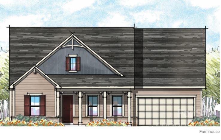 Welcome to Jones Homes USA's newest community, Bent Creek, in Indian Land! Visit the sales center today to design your incredible new home with signature designs, cutting-edge technology, and luxury features built for the way you live today. Residents will enjoy a beautiful, resort-style pool and clubhouse with state-of-the-art fitness center and playground. This ranch home, the Davenport model, features an open floor plan, dining room, large living room, and a huge chef's kitchen with large center island, gourmet cabinets, gas range, wall oven, stainless steel appliances, pantry, and oversized breakfast nook. The large owner's retreat features a huge walk in closet, connected laundry room with sink, and spa like ensuite bathroom with dual vanities and a large tiled shower. Three additional bedrooms share access to two full baths. Enjoy time out on the covered porch and extended patio with fire pit! See all the floor plans and home sites available at the sales center!