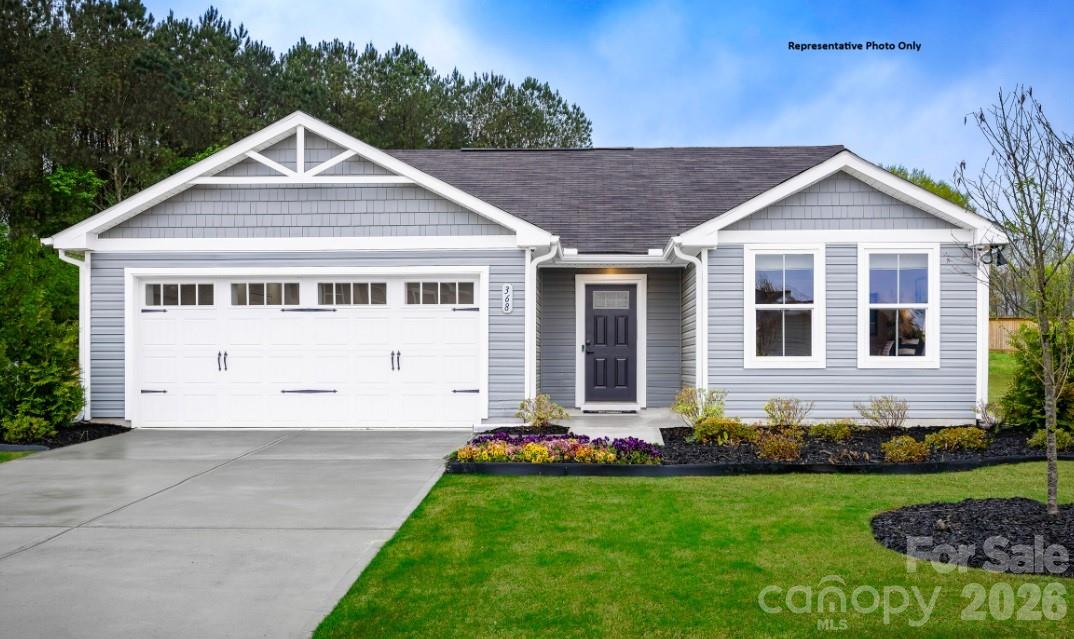 Welcome to Laney Farms, where new construction meets small-town charm and everyday convenience. Located in Pageland, residents enjoy proximity to Monroe, Waxhaw, and nearby shopping, dining, and recreational opportunities, while planned amenities add lifestyle appeal. The Spruce floorplan offers efficient single-level living with an open-concept design that supports both entertaining and everyday routines. The primary suite provides privacy and comfort, while open living areas enhance functionality. Planned community amenities include recreational courts, green spaces, and gathering areas. Buyers may receive closing cost assistance when using the preferred lender, helping make homeownership more accessible. Schedule your visit today to learn more about Laney Farms and explore available homes.