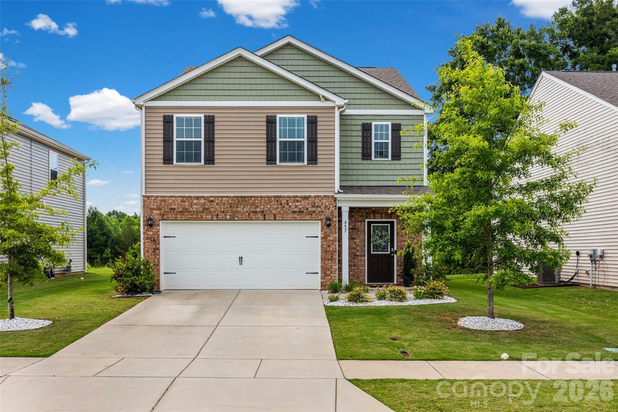 Welcome home to this beautifully maintained 5 bedroom, 3 bathroom home in the highly desirable Clover School District! Designed with an open concept layout, the main level features a spacious living room, dining area, and well appointed kitchen, perfect for both everyday living and entertaining. A main floor bedroom and full bathroom provide flexibility for guests, a home office, or multigenerational living.

Upstairs you will find a cozy loft, a spacious primary suite with an ensuite bath, three additional bedrooms, a full bathroom, and a conveniently located laundry room.

Step outside to enjoy the private, fenced backyard with no rear neighbors, offering peaceful open views and added privacy. Located in a community with sidewalks, streetlights, green spaces, and a neighborhood park, this home combines comfort, convenience, and an exceptional location just minutes from Clover schools, shopping, dining, and more.

Bonus: eligible VA buyers may have the opportunity to assume the seller's existing VA loan, offering the potential to take advantage of a favorable interest rate, subject to lender approval and VA eligibility.