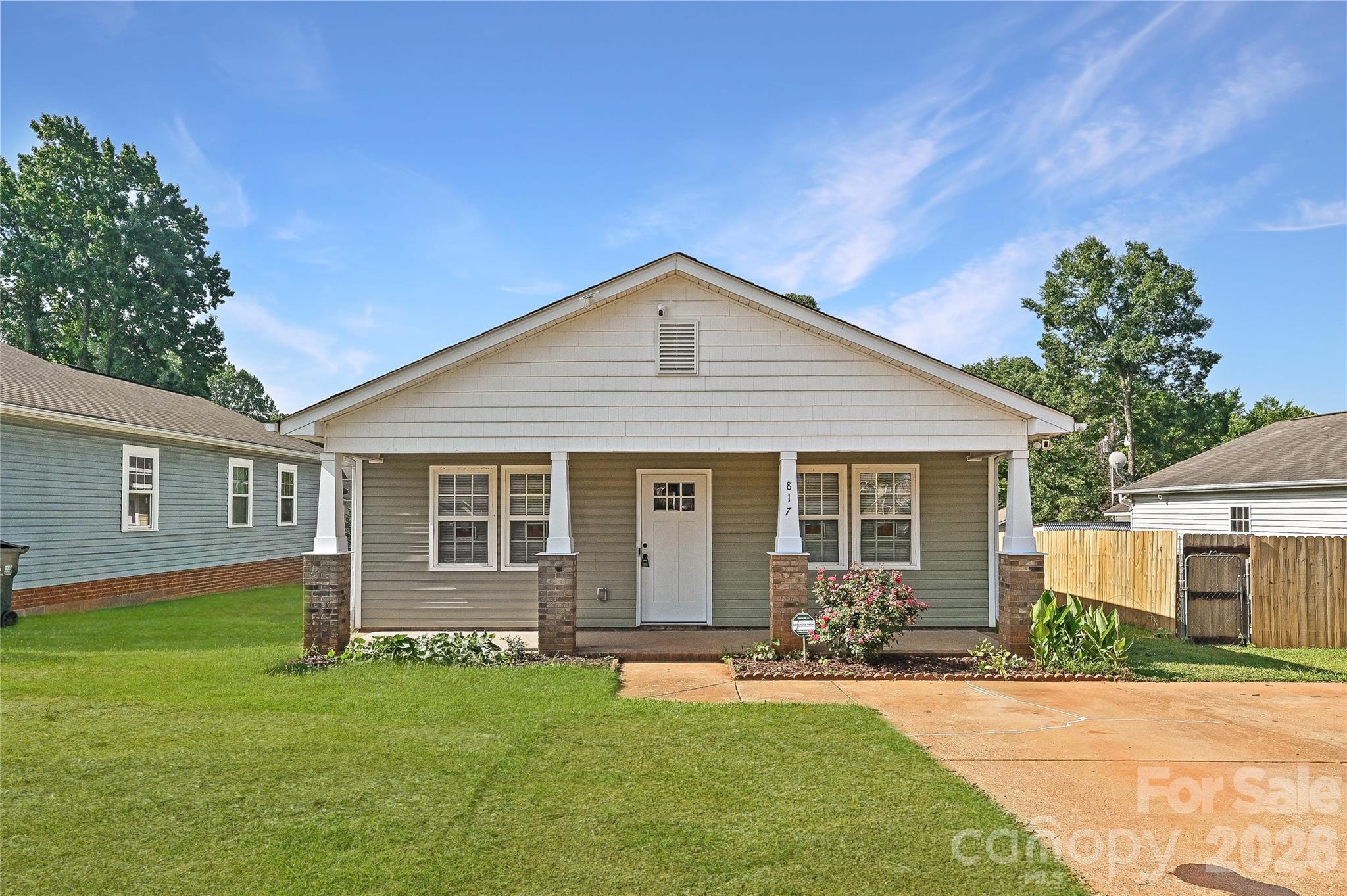 Fully Updated near Camp North End

817 Wainwright Ave is a beautifully refreshed, single-story home in Charlotte’s Druid Hills North neighborhood. Spanning 1,512 sq ft with 4 beds and 2 baths, this detached home offers the perfect blend of comfort and urban accessibility.  Every major finish and system has been updated for total peace of mind. The home features a brand-new roof, new water heater, fresh paint, and new flooring throughout. The kitchen boasts brand-new appliances, including a new dishwasher, while updated lighting fixtures and new toilets add a crisp, modern touch.
The prime location puts the best of the area right at your doorstep. Situated just north of popular Camp North End, you are minutes from vibrant local dining and events. Derita Park and Sugar Creek are 5 minutes away, and the heart of Uptown Charlotte is less than 15 minutes from your door.  A fully updated home in a booming location—this one is ready for its next chapter.

Please note: NCHFA will not allow the deed restrictions that are currently required to close on this property. Therefore, NC CPLP DPA funding cannot be used for this transaction at this time. Habitat Charlotte Region is working through this matter but the timeline and path for resolution is undetermined. Please also note that House Charlotte is unavailable until fall of 2026.