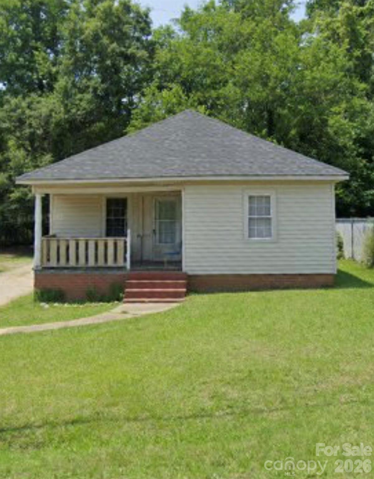 Two bed one bath investment property located on same parcel as 413 Klumac. There is potential to separate the homes into two separate lots, or maybe even a third. City requires minimum 50ft road frontage for any subdividing of the lot. Check with city to confirm. Very convenient location in Salisbury. MLS ID 413 Klumac