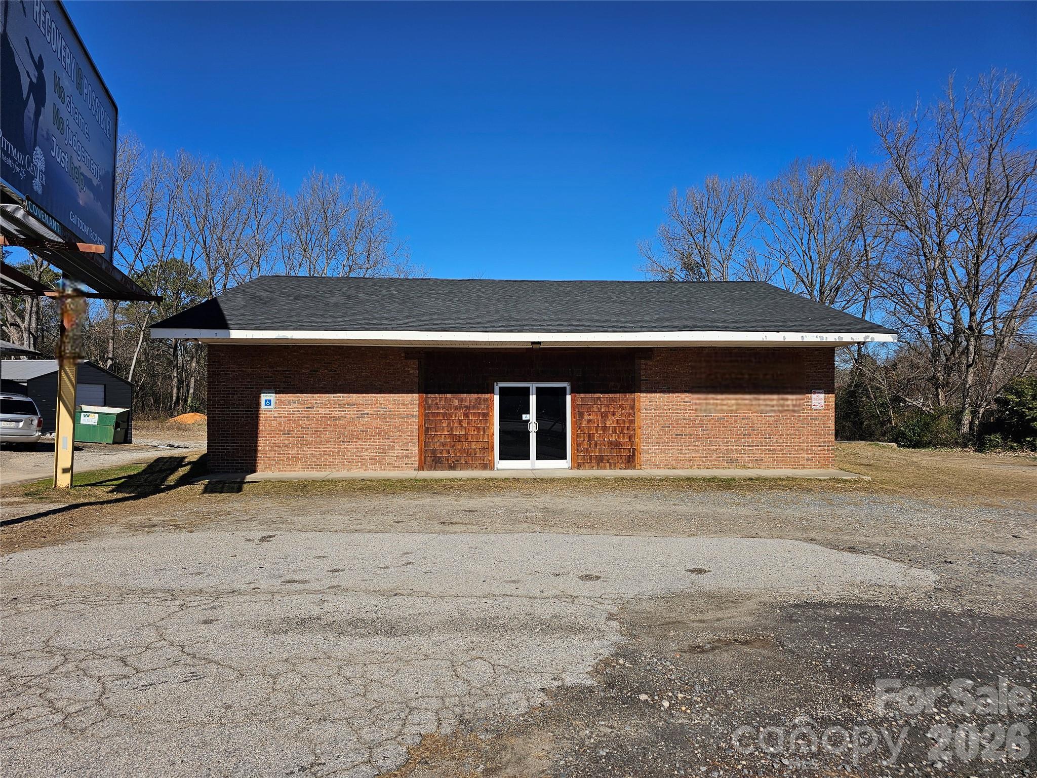 LOCATION!  Freestanding commercial building encompassing ±2000 SF with ±814 SF addition and covered back porch.  Zoned General Commercial and located outside Chester city limits on ±0.682 acres with 145' of road frontage along US 321 (JA Cochran Bypass) near lighted intersection with Columbia Street within close proximity to Chester High School.  Currently rented as an events/meeting room venue with outdoor party equipment rentals.  Leasehold is verbal and monthly.  Property can be vacated prior to closing.  Previously, the facility was a lounge/bar.  Open parking in front and rear.  One exclusive and one shared ingress/egress access.  Billboard signage with lease up for renewal onsite and conveys with property.  Serious inquiries only please.