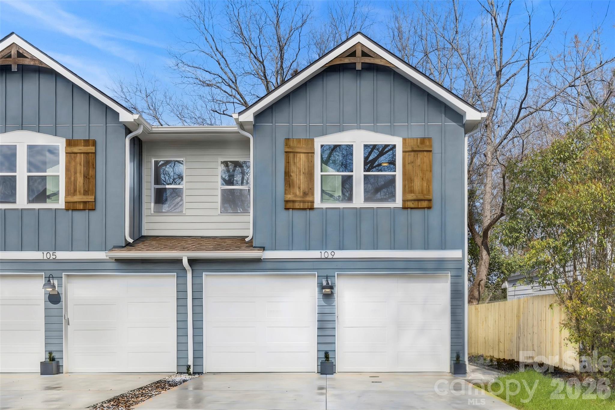 Modern new construction townhome offering NO HOA and easy access to Uptown and I77! Welcome home to this move-in-ready 3 bedroom, 2.5 bath home which features an open-concept layout filled with natural light, a modern kitchen with quartz countertops, stainless steel appliances, and a large island. Spacious primary suite with dual walk-in closet and spa-style bath. Enjoy a private deck, fully fenced backyard, and rare HUGE 2-car garage! Located in a rapidly growing area close to fun new restaurants, breweries, greenways, public transportation and major commuter routes. Modern design, prime location, and no HOA dues. Plus up to $10,000 in closing cost assistance available with the preferred lender, this is an incredible opportunity in a central, fast-growing location. Reach out with any questions!