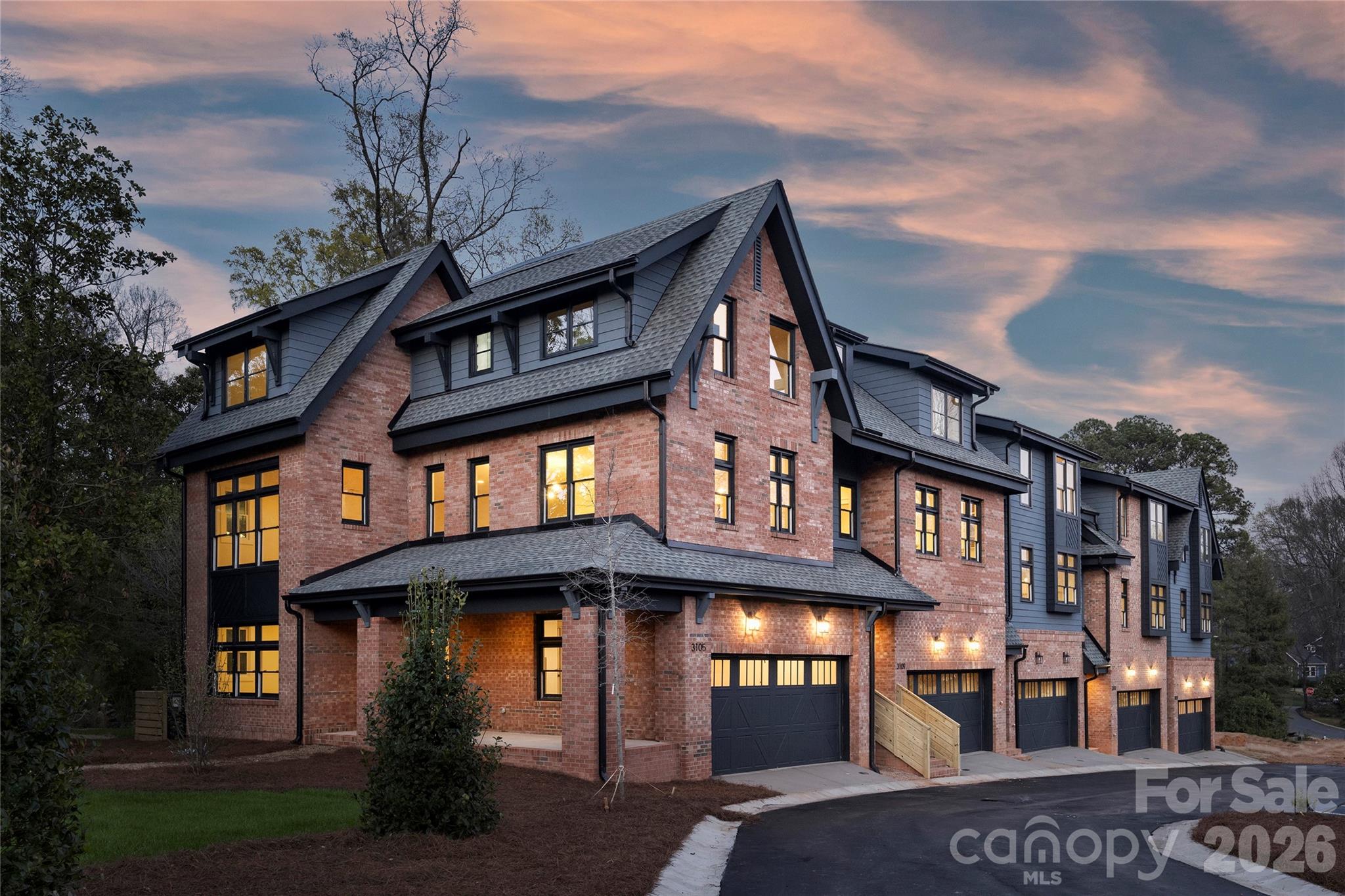 Live next to the historic VanLandingham estate. Townhomes custom designed for historic Plaza Midwood. Created to compliment neighboring historic estate and surrounding home with the help of the Historic District Commission and granted full approval for design.
Welcome to The VL Residences, a property of rare gifts and unmistakeable character at the core of Plaza Midwood.  Designed to embrace the amenities and landscape of the surrounding estate, this one of a kind new construction development looks to create its own presence while complimenting the history of its surroundings. 
Live in a newly constructed home, which ensures the project stays in line with the character and features of the neighborhood. These homes are beautiful from top to bottom. New South Home helped create the same timeless design with an updated flair to the interior selections. Schedule an appointment today and come tour the grounds and see the most unique option in the Neighborhood.
