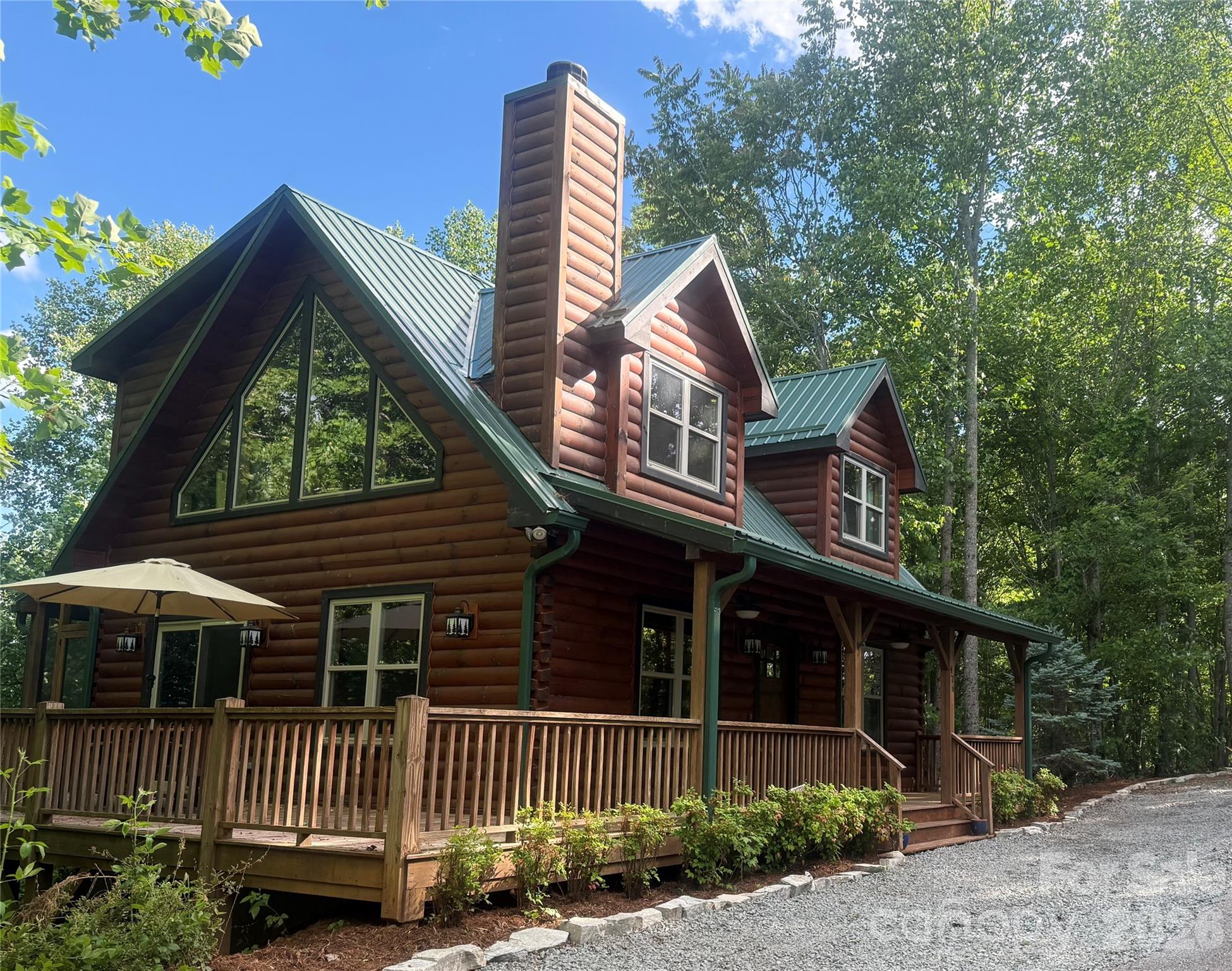 Welcome to Beartstone Ridge Cabin, where mountain charm meets comfort and relaxation. Offered fully furnished with an acceptable offer, this beautifully crafted log cabin sleeps up to 12, making it ideal as a full-time home, vacation retreat, or weekend getaway.

Inside, enjoy soaring wood ceilings, a floor-to-ceiling stone fireplace, granite countertops, and an open-concept living space perfect for gathering. The private upper-level primary suite offers a peaceful escape, while the finished walk-out lower level adds extra living and sleeping space.

Relax on the screened porch, entertain on the wraparound deck, or take in the serene surroundings and seasonal mountain views.

Located in a gated community about 30 minutes from Lake James, residents enjoy a private community lake, plus amenities like a pool, hot tub, and hiking trails. Conveniently situated between Charlotte and Asheville, this home offers both seclusion and accessibility.

Beartstone Ridge Cabin is ready to welcome you home.

Listing agent is a neighbor of the sellers.