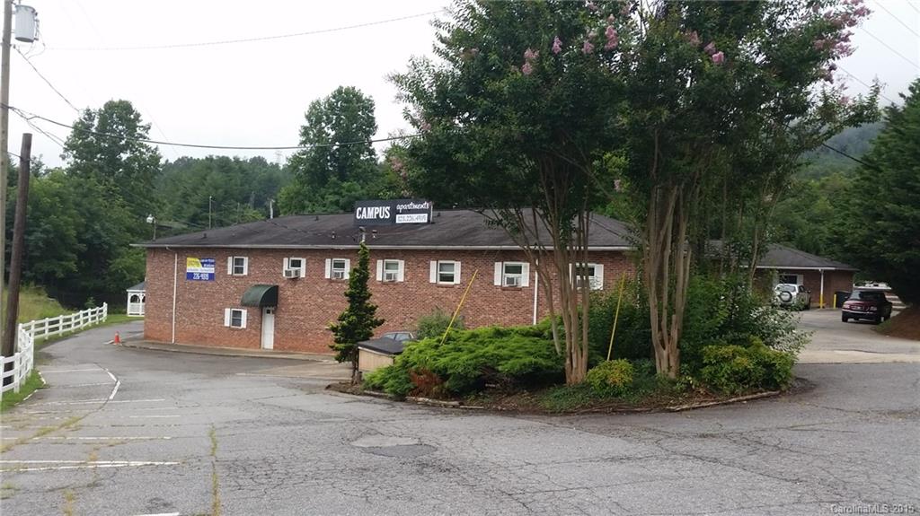 Twenty-one 2BR/1Ba units directly across Hyw main entrance into Western Carolina University. All units are leased through July 31, 2014 at $790.00 per month.  Rent rate includes landlord paying electric, water/sewer, cable, internet and garbage collection. Proforma with 10% vacancy and current expenses is a 7.20 % CAP rate.