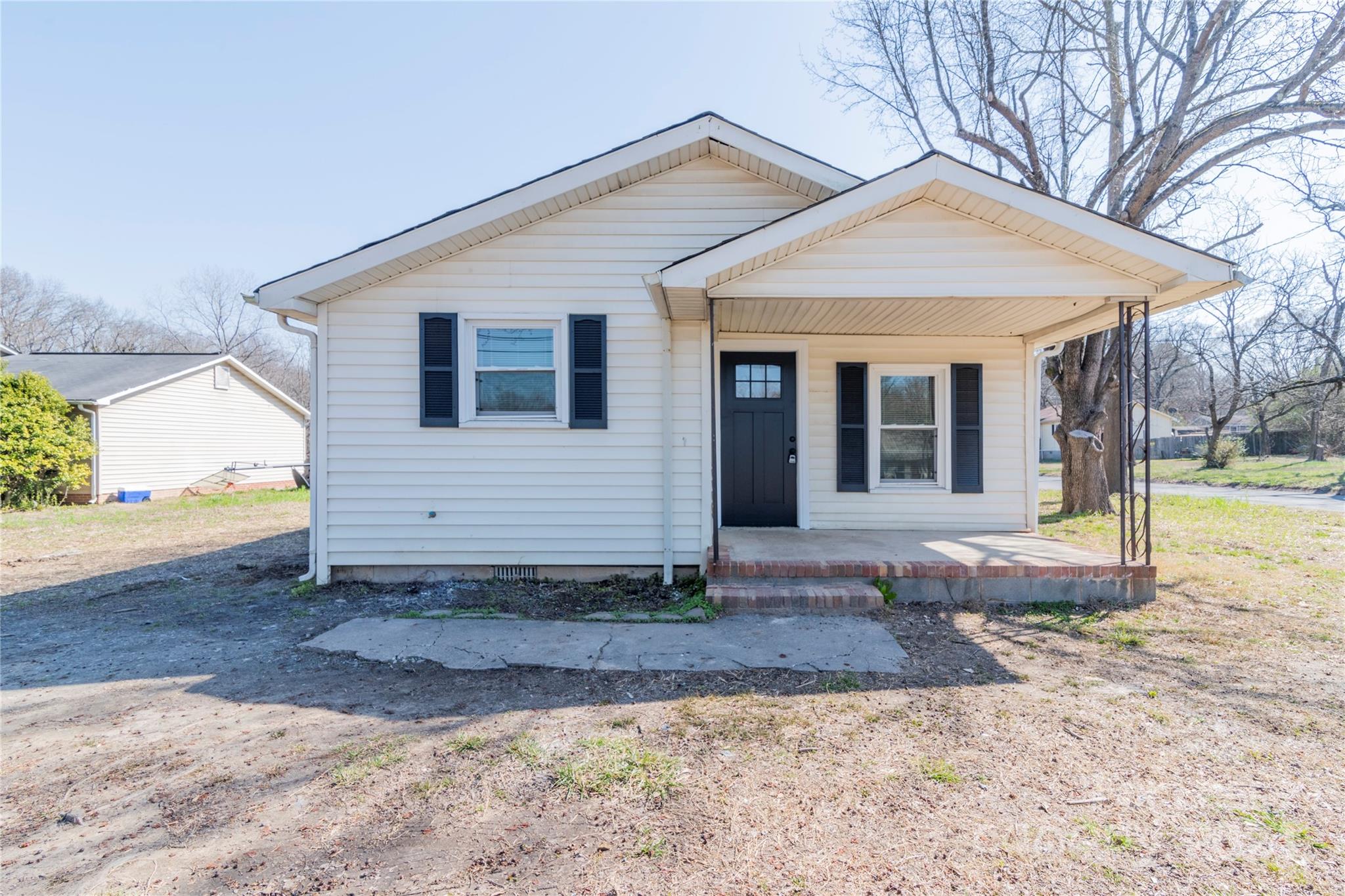 Welcome to this charming single-family ranch home nestled in the heart of Gastonia! This newly remodeled property offers modern living with classic appeal. Featuring 2 bedrooms and 1 bath, this cozy home is perfect for anyone seeking comfort and convenience.  Join a welcoming neighborhood known for its community spirit and friendly atmosphere. Don't miss out on the opportunity to make this delightful residence your new home sweet home! Schedule a showing today to experience its warmth and appeal firsthand.