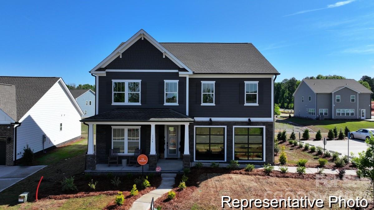 The Winslow, a flexible three-story semi-custom home proposed in Colvin Park, Rock Hill, offering approximately 4,300+ square feet with 4–5 bedrooms and 2.5–4.5 bathrooms. This home includes upgraded features and multiple layout options to support a variety of lifestyle needs. The first floor features a True Space Study ideal for remote work or an optional additional bedroom, along with an open dining area that flows into the spacious Great Room, Kitchen, and Breakfast Nook. The Kitchen offers a pantry, built-in bench, and access to the two-car garage. The second level includes a large Game Room, generous Laundry Room, and secondary bedrooms with walk-in closets. The third story adds a private Media Room and additional bedroom, providing flexible living or entertainment space. The Primary Suite features a dual-vanity bath, large walk-in shower, and expansive walk-in closet. The Winslow allows buyers to personalize finishes and features to suit their needs.