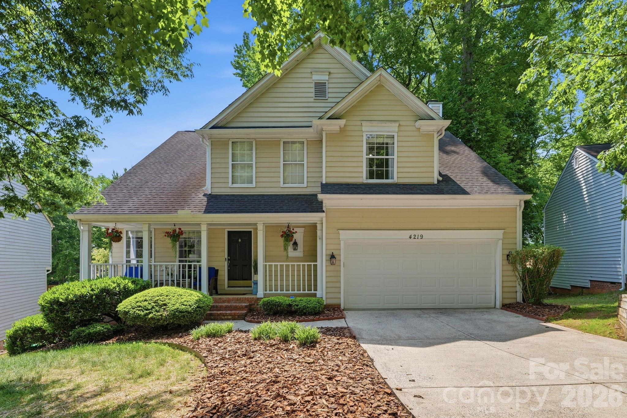 BACK ON MARKET: Welcome home to this charming 3-bedroom home nestled in the highly desirable Highland Creek community! Thoughtfully updated and exceptionally maintained, this home features beautiful hardwood floors, fresh paint, new carpet, and a warm, inviting atmosphere throughout.
Enjoy peaceful mornings on the welcoming front porch overlooking mature trees, or entertain guests on the spacious two-level updated deck with serene wooded views from the backyard. The fully encapsulated crawl space/basement with new sump pump provides added peace of mind and functionality. Also rest knowing the washer, dryer and refrigerator all convey with an acceptable offer on this lovely gem.
Residents of Highland Creek enjoy unmatched amenities including multiple pools, basketball and tennis courts, walking trails, soccer fields, golf course access, club houses, and a vibrant community culture. This move-in ready home offers the perfect blend of comfort, charm, and lifestyle!