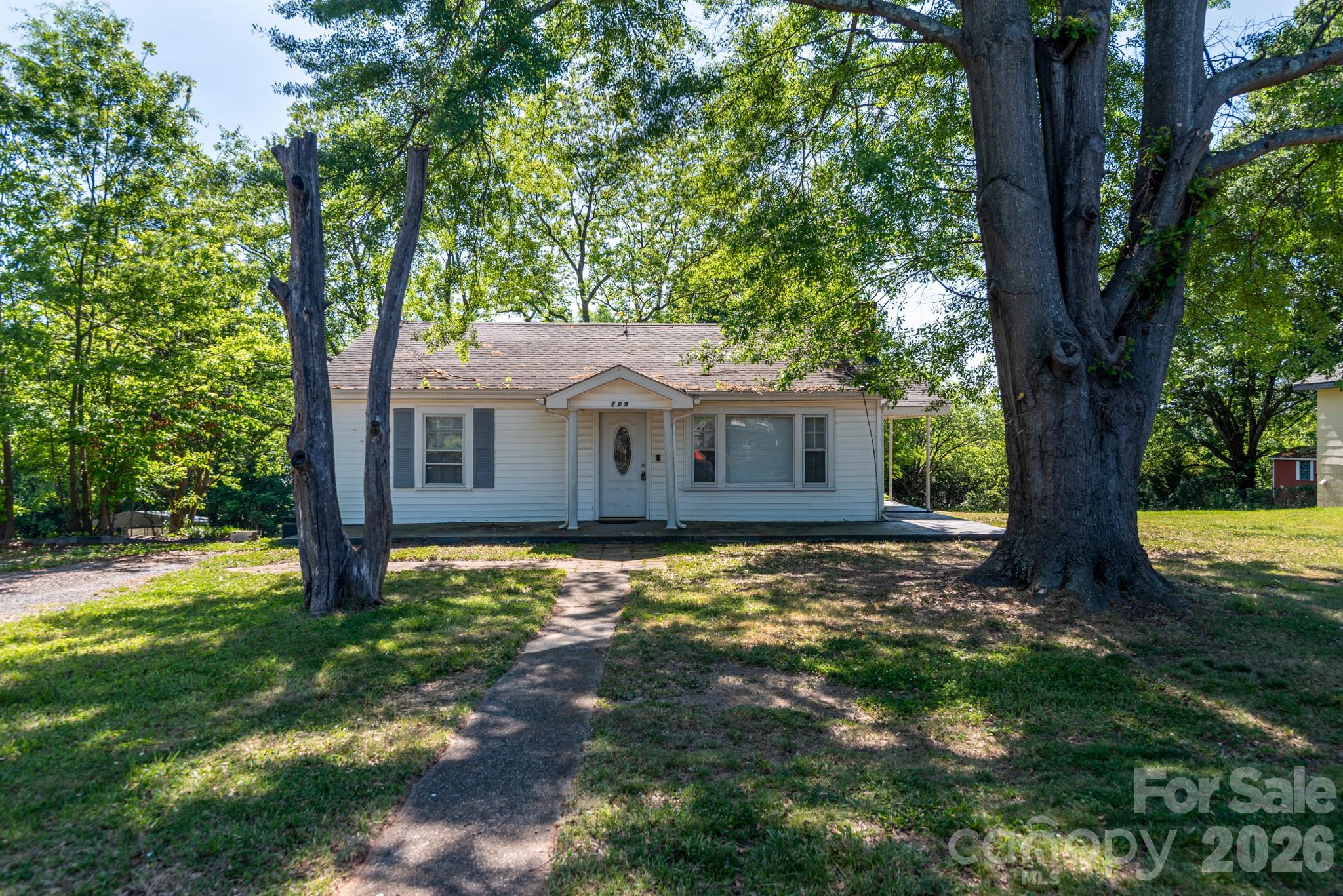 Turnkey rental opportunity with tenant in place! Currently leased at $1,100/month through 5/31/2027, this 2-bedroom, 1-bath home offers immediate cash flow with a reliable tenant already in place. Nestled on a quiet street, the property features a cozy layout, a covered front porch, and a spacious, lush .39-acre yard. Unique bonus: an oversized crawlspace with standing room—clean, dry, and ideal for storage or maintenance access.

Well-maintained and easy to manage, this is a great addition to any rental portfolio. Showings available by appointment only—please do not disturb tenant.