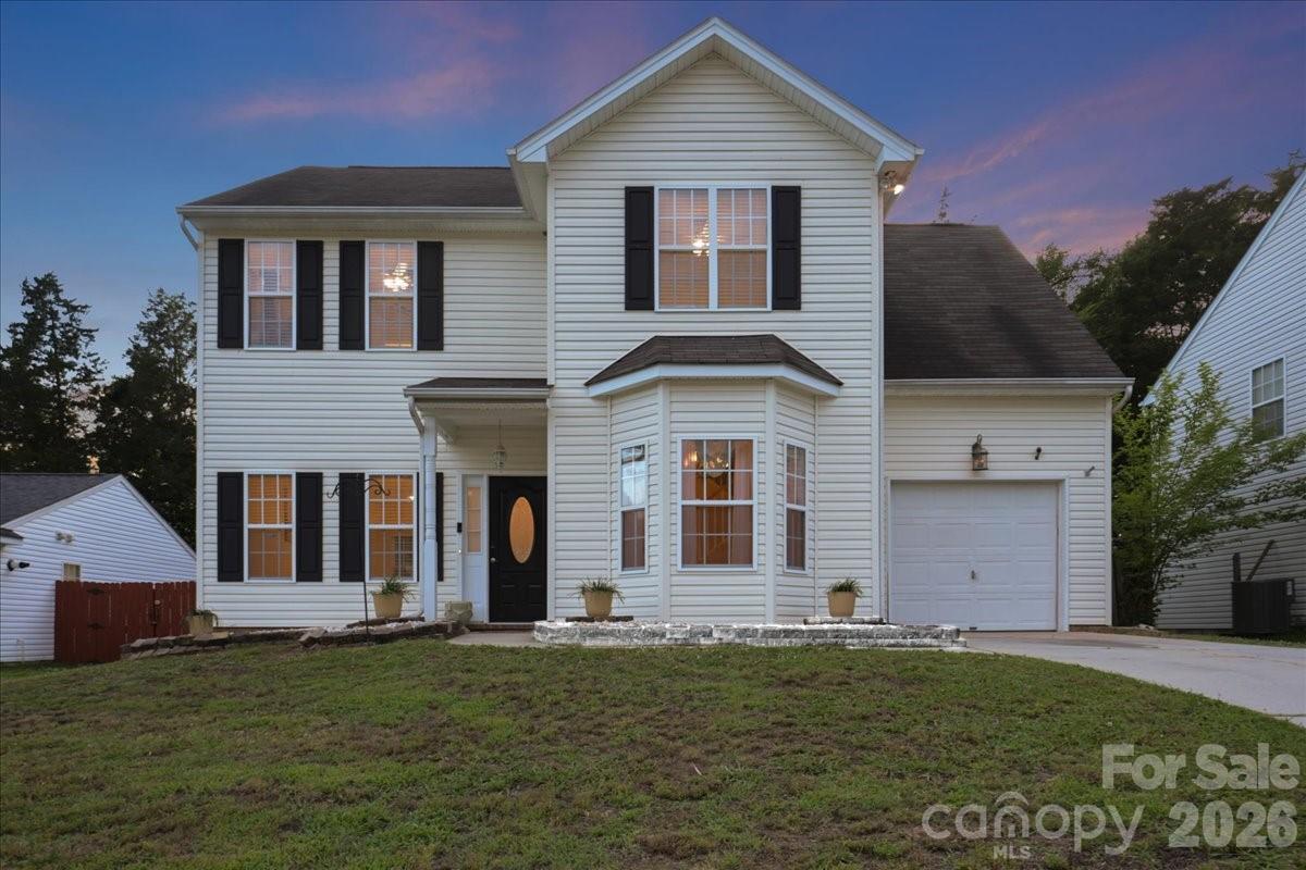 Welcome to this beautifully updated home in one of Rock Hill’s most desirable locations, just minutes from I-77. Freshly painted with new carpet, updated plumbing, and new light fixtures throughout, this move-in-ready home offers comfort, functionality, and modern style. This spacious 3-bedroom, 2.5-bath home with a bonus room (potential 4th bedroom) features durable hard-surface flooring throughout the main living areas and plush carpet in the bedrooms. The kitchen is appointed with quartz countertops, stainless steel appliances, and a walk-in pantry, making it both stylish and functional. Upstairs, the primary suite offers a relaxing retreat with a fully updated, spa-like bath featuring dual vanities and a walk-in shower. Conveniently located near everyday essentials—groceries, dining, coffee shops, fitness centers, and medical facilities are all within approximately one mile—and assigned schools are nearby. Additional highlights include washer and dryer to convey. No HOA.