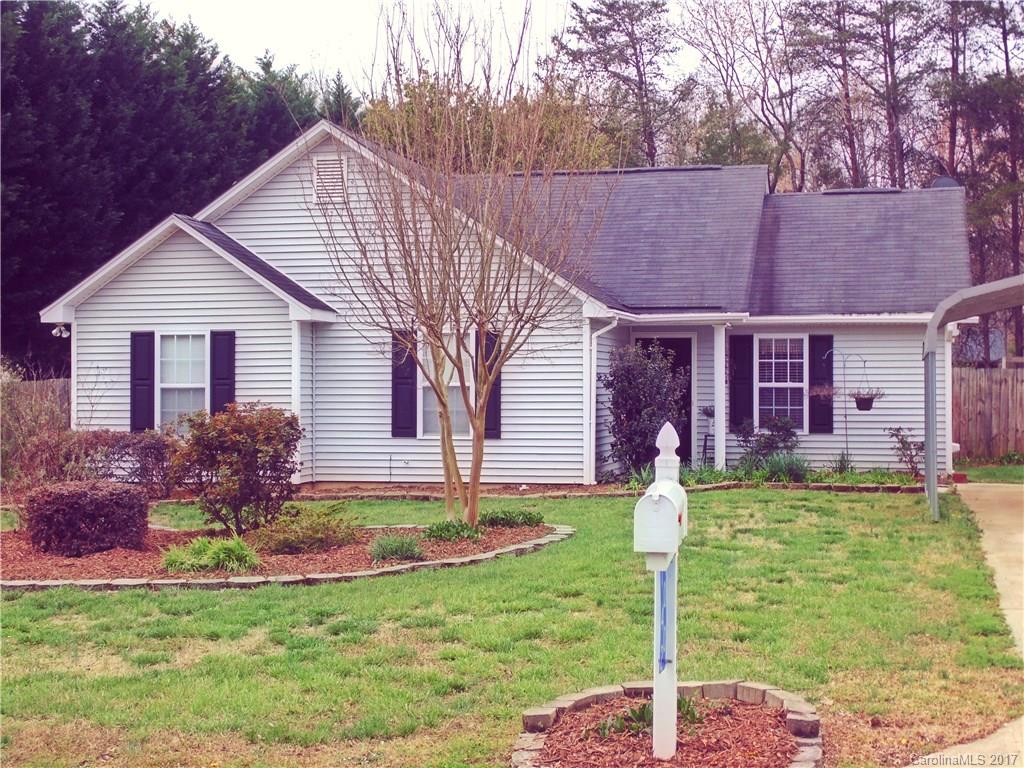 Welcome Home! This all electric 3 bed, 2 bath home is located minutes from I-485, University area, shopping, dining and more. This cozy home comes complete with a massive .34 acre lot with a mulched playground and 320 sq.ft. storage shed equipped with electricity. Awesome Cabarrus County Schools and Taxes! Established neighborhood no HOA! School assignments are from Cabarrus County Schools website and accurate as of 3/20/17.