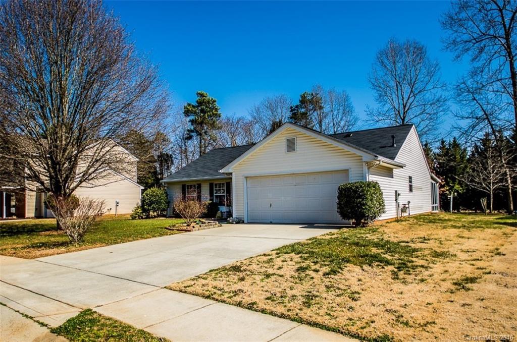 Immaculate 1 story home with beautiful laminate flooring and carpet/vinyl. Has a newer roof and hvac, and a lovely cover patio/sun room. Open floor plan