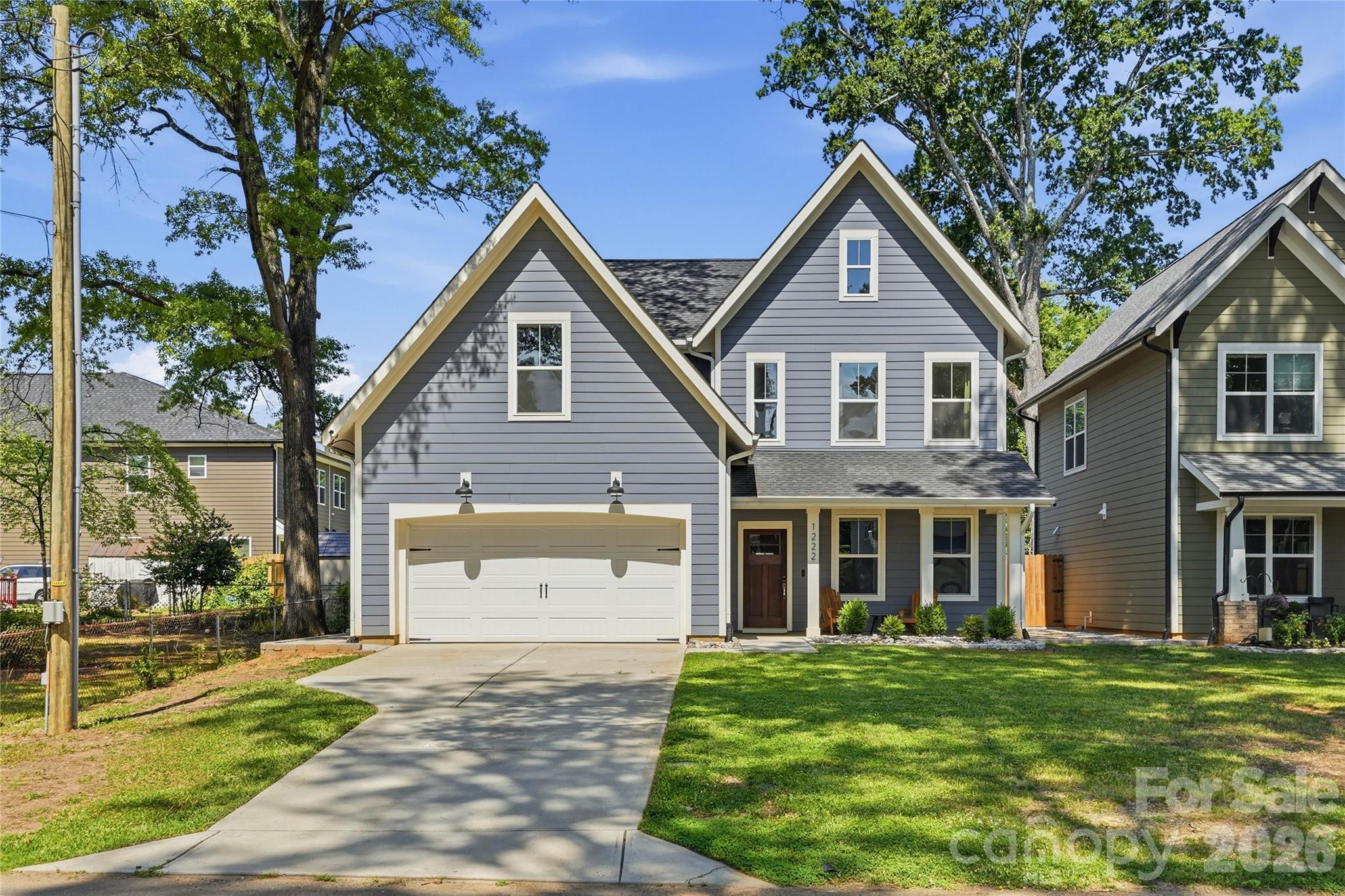 Located in the heart of Enderly Park, this stunning home with a private pool was built in 2022 and is within walking distance of popular bars, restaurants, breweries, coffee shops, and the neighborhood park. Offering 4 bedrooms and designer finishes throughout, the open-concept floor plan features 9-foot ceilings and abundant natural light.

The chef's kitchen is equipped with a farmhouse sink, quartz countertops, soft-close cabinetry, a large island with seating, and a Kucht Professional appliance package. The spacious living room showcases custom built-ins and a gas fireplace, with direct access to the backyard oasis featuring an in-ground pool and hot tub.

Upstairs, you'll find all four bedrooms along with a convenient walk-in laundry room. The primary suite offers a tray ceiling, custom walk-in closet, and a spa-inspired bath complete with a soaking tub and walk-in shower.

A two-car garage with an EV charging station provides added convenience, storage, and security.