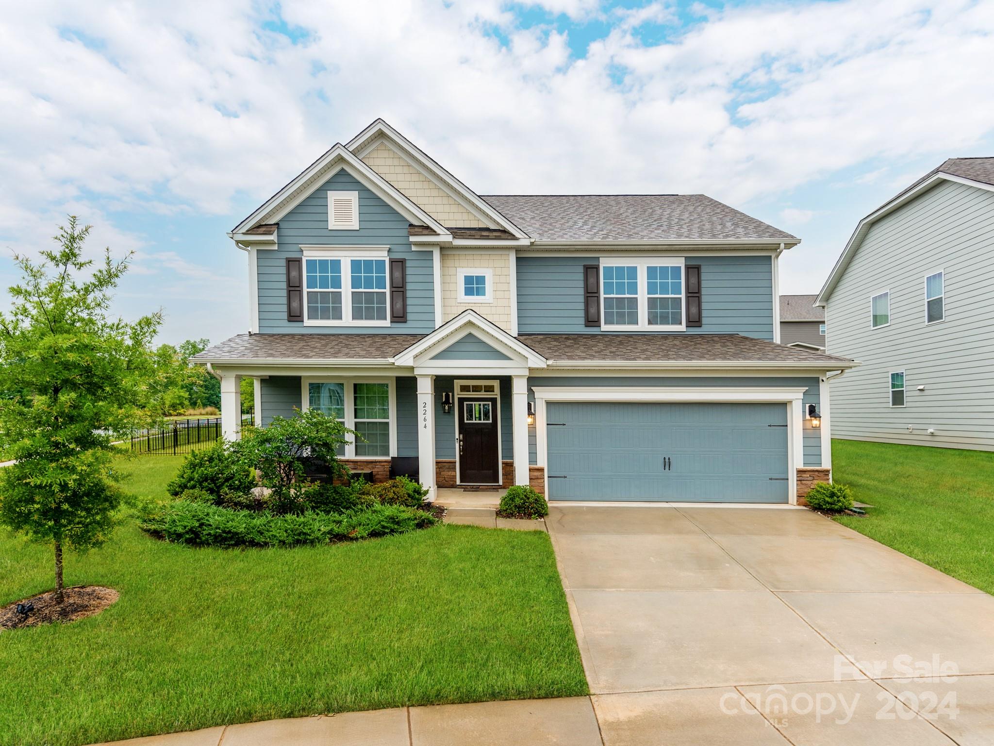 Location, Location... Beautiful 'Corner Lot' Newer (2021) 2 story home in sought after Avondale Community in Indian Land SC. This community is located just outside Ballantyne w/ lower Lancaster county taxes. This 3100+sqft home offers a open concept floor plan w/ spacious kitchen and large family room & dining room perfect for entertaining. The kitchen features granite countertops, large island & butler pantry and to many great upgrades to list. Also you will find a first floor guest bedroom w/ full bathroom.  Upstairs you will find a large Loft , large primary suite w/ sitting room ,walk in closet & 2 additional bedrooms. Backyard is recently fenced. To many great features to list !!! The community offers resort style amenities, clubhouse ,pool and the location is amazing.. close to grocery, conveniences, restaurants! Please set up your private showing today !
