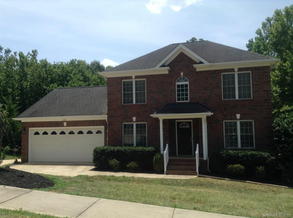 Beautiful two story brick home located in cul-de-sac!  This home features hard wood floors, both deck and patio area, fenced backyard, 2 car garage, and storage shed.  There is plenty of living space with a living room, great room, and bonus room!  The open floor plan brings you into the great room with a fireplace.  Kitchen is bright and great for entertaining with a breakfast bar!  The master bedroom has walk in closet and the master bathroom has dual sinks, garden tub, and separate shower.