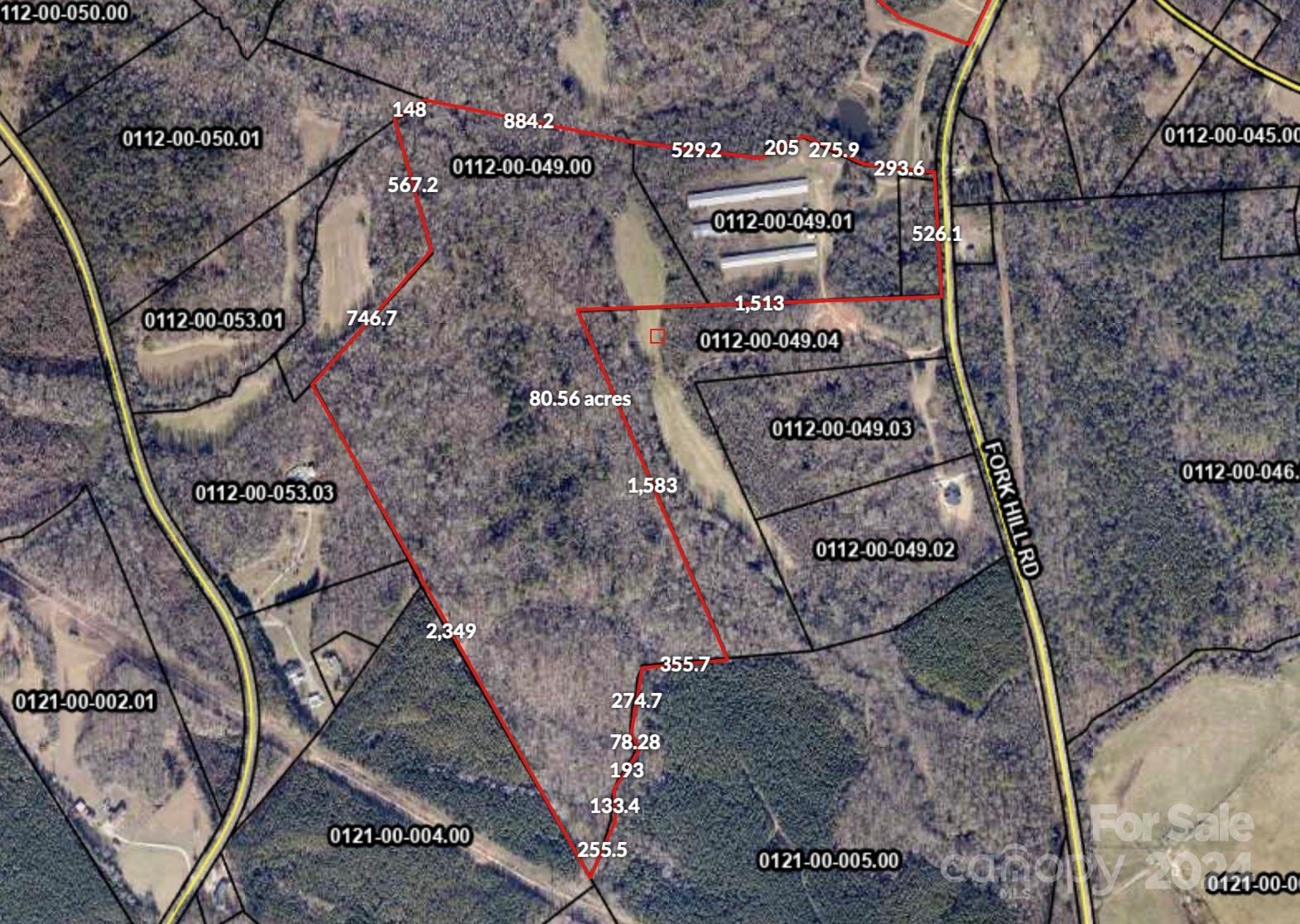Welcome to a breathtaking 80.56 acre property nestled in the heart of nature's embrace, where tranquility meets opportunity. This expansive parcel of land offers a unique blend of natural beauty and untapped potential, making it an ideal canvas for your dreams to unfold.

The property boasts three large, unused turkey barns. These barns present a myriad of possibilities, from conversion into horse barns, workshops, or storage facilities.

For those with a passion for hunting, this property is truly a paradise. The varied terrain, including 2 creeks, and abundant flora create an ideal habitat for diverse wildlife, making it a prime location for hunting enthusiasts seeking a rewarding and challenging experience. 

Natural gas and county water available at the road.