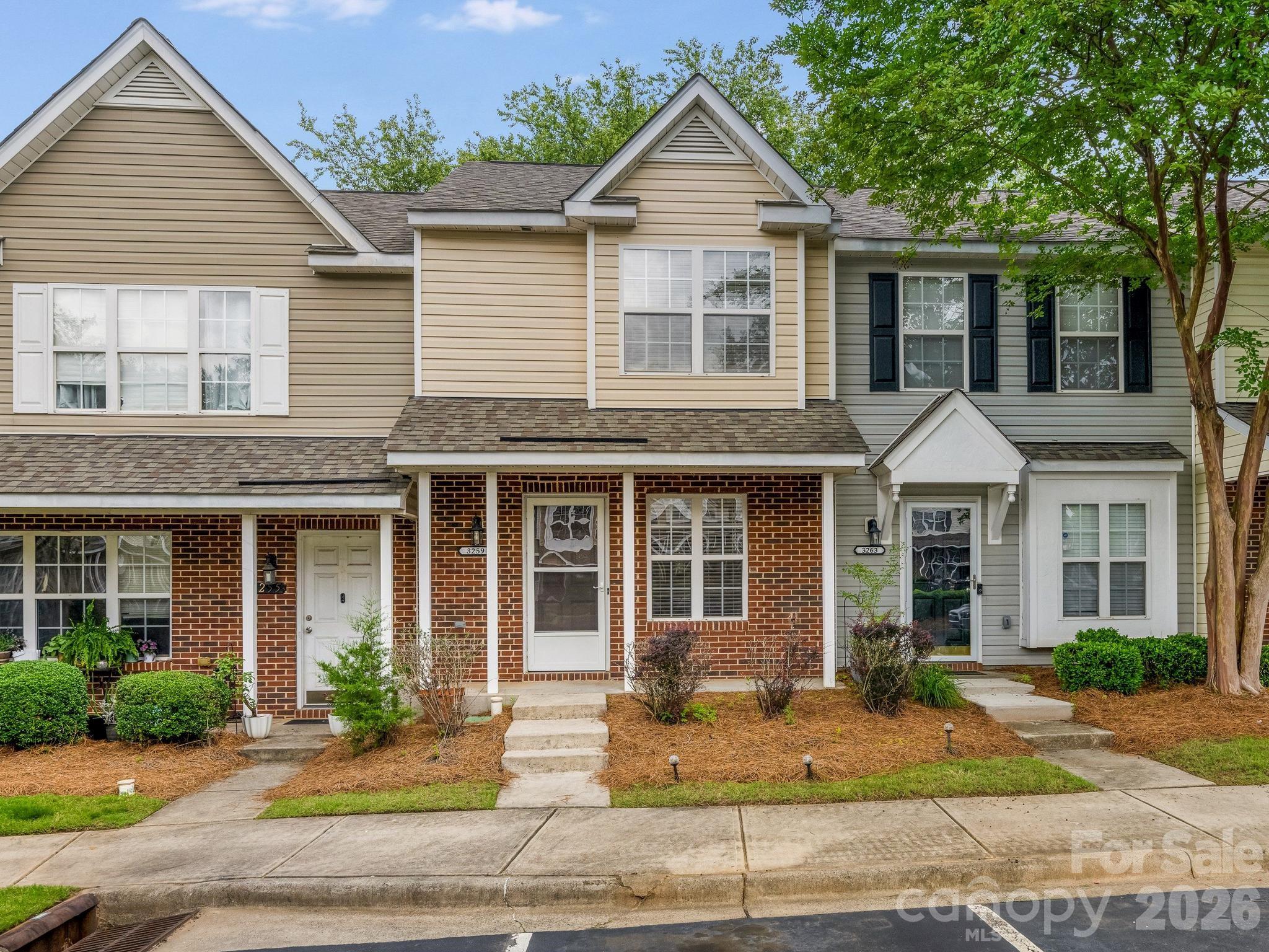 This beautifully updated 2-bedroom, 2-bath townhome in Charlotte, features two spacious en-suite bedrooms and a convenient half bath on the main level. Freshly painted with new LVP flooring throughout, this move-in-ready home offers an open and functional layout with the kitchen, dining area, and living room all located on the main floor—perfect for everyday living and entertaining. Step outside to enjoy the private rear deck, ideal for relaxing or hosting guests. Residents also enjoy access to the community pool. Priced to sell and offering one of the best values in the neighborhood, this is an exceptional opportunity for homeowners and investors alike.