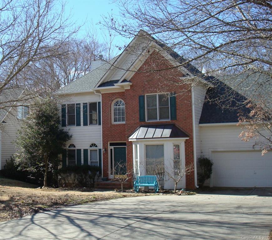 Located in River Wood community of Merry Weather Farms off Hwy 21/Harris St in desirable Ft Mill.  5 bdrms, 3.5 baths, formal/casual spaces.  Walkout finished basement w/wet bar, full refrigerator & island, full bath & 2 additional rooms perfect as storage. W/D. Walk to Ft Mill HS. HUGE fenced tier'd backyard, mature landscaping and garden lighting.  Roof replaced in 2012, new sump pump in 2014.