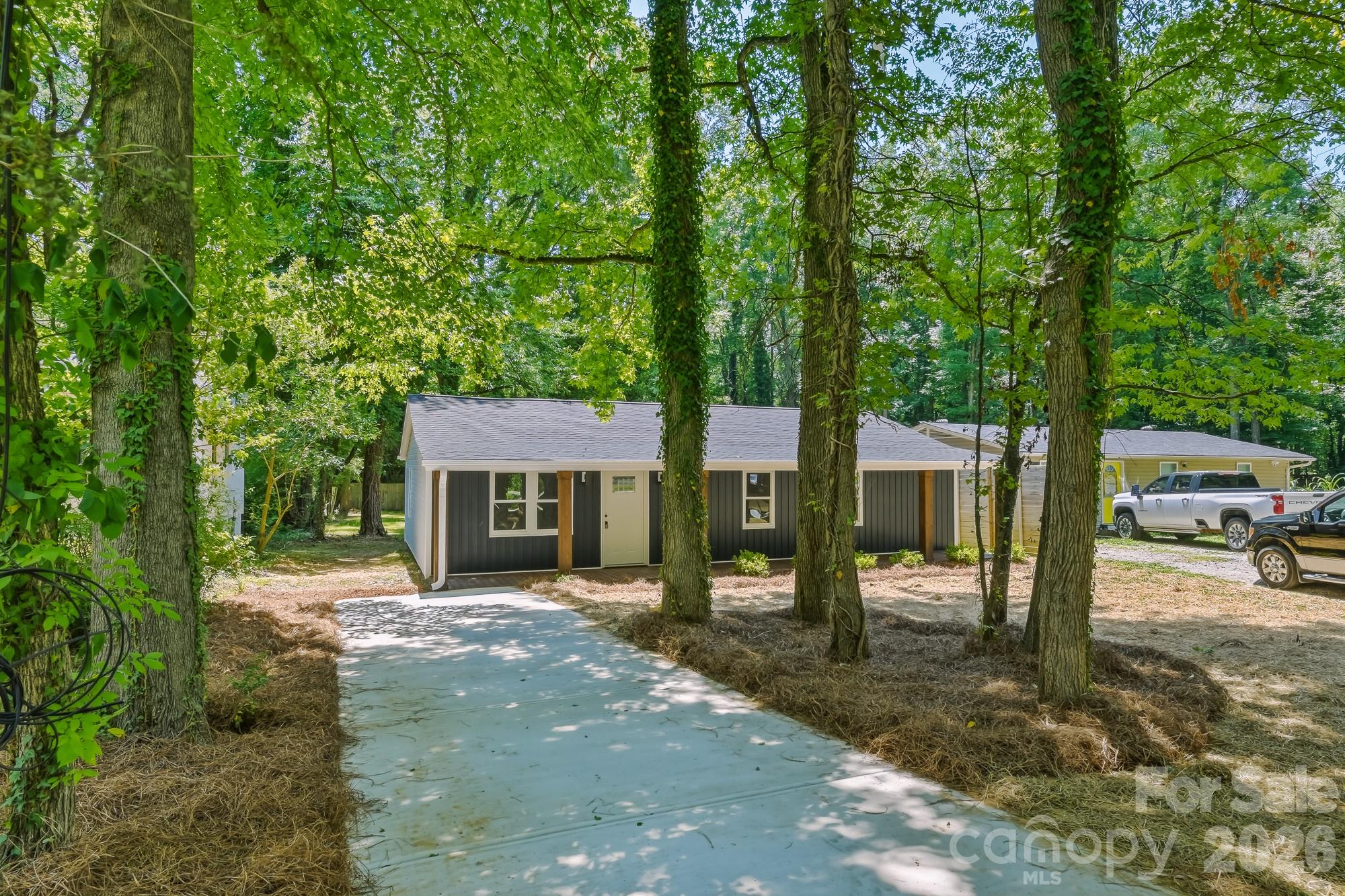 Completely renovated from top to bottom, this move in ready home offers the perfect blend of modern style and peace of mind with major system upgrades throughout. Exterior improvements include brand-new sliding, roof, gutters, HVAC system, and water heater. Inside, you'll find new luxury vinyl plank flooring throughout, a beautifully redesigned kitchen featuring new cabinetry, quartz countertops, stainless steel appliances, and a designer tile backsplash. The bathroom has been updated with a stunning designer-tile-shower, while new light fixtures, recessed lighting, ceiling fans, and updated door and cabinet hardware provide a fresh, contemporary feel throughout the home. As an added bonus, a brand-new privacy fence will be installed prior to closing once the home is under contract, allowing the buyer to enjoy a fully fenced yard at move-in.