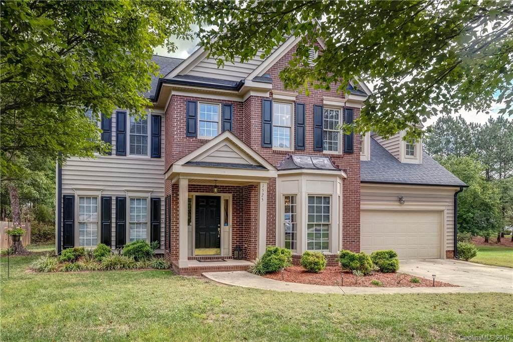 This updated cul-de-sac home can be found in highly sought after Lantern Green. Lots of upgrades, Cabarrus schools, open-concept, and tons of space will make this one go fast! Upgrades include: 2012 carpet, newer vinyl exterior, 2008 roof, 2009 kitchen remodel with granite and soft-close cabinets and drawers, 2009 hardwood floors, extensive moulding package in formal rooms, and updated hardware and lighting throughout. Also, has large level lot with trees.