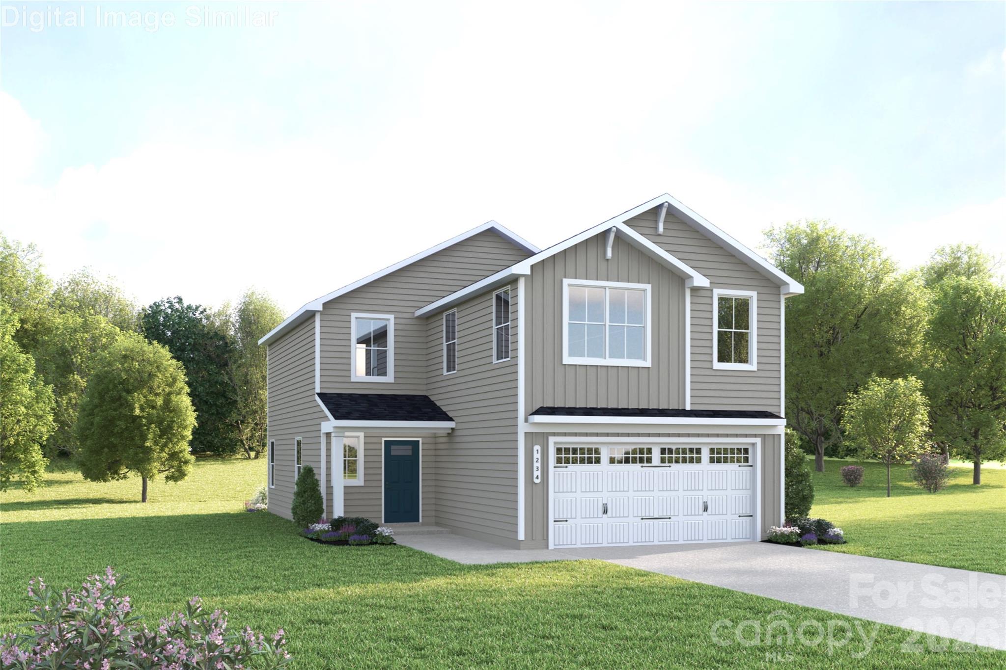 Brand New Floorplan for our community! Welcome to the The Torrey floor plan. This beautiful home offers an open-concept layout on the main level that welcomes you with abundant natural light streaming through thoughtfully placed windows and a sliding glass door, creating a bright and airy atmosphere. Enjoy a covered front entry leads into a welcoming foyer that opens to the great room and kitchen. The kitchen anchors the heart of the home, seamlessly connecting the dining area and great room to create a natural flow for everyday living and entertaining. Its smart, efficient layout features abundant cabinetry, granite countertops, and a central island that doubles as a prep station and casual dining space. From here, step directly onto a patio or optional covered rear porch—ideal for morning coffee, weekend barbecues, or simply watching the kids play—effortlessly extending your living space into the outdoors. Upstairs offers a peaceful retreat, anchored by a spacious owner’s suite at the front of the home. Bathed in natural light from generous windows, the suite features dual walk-in closets and a luxurious en-suite bath with dual vanities and a large, private-entry shower—designed for comfort and convenience. Three secondary bedrooms with ample closet space and a versatile loft at the stairway
landing provide room for study, play, or quiet relaxation. The loft is a bright, flexible space ideal for game nights,
homework, or a cozy lounge. A centrally located hall bath and walk-in laundry room serve the secondary bedrooms tucked at the rear of the home. A thoughtfully designed garage entry includes built-in storage, a pantry, and under-stair space—perfect for groceries, gear, and seasonal items. Photos are for illustrative purposes. To be Built. Primary Residence or investment opportunity.