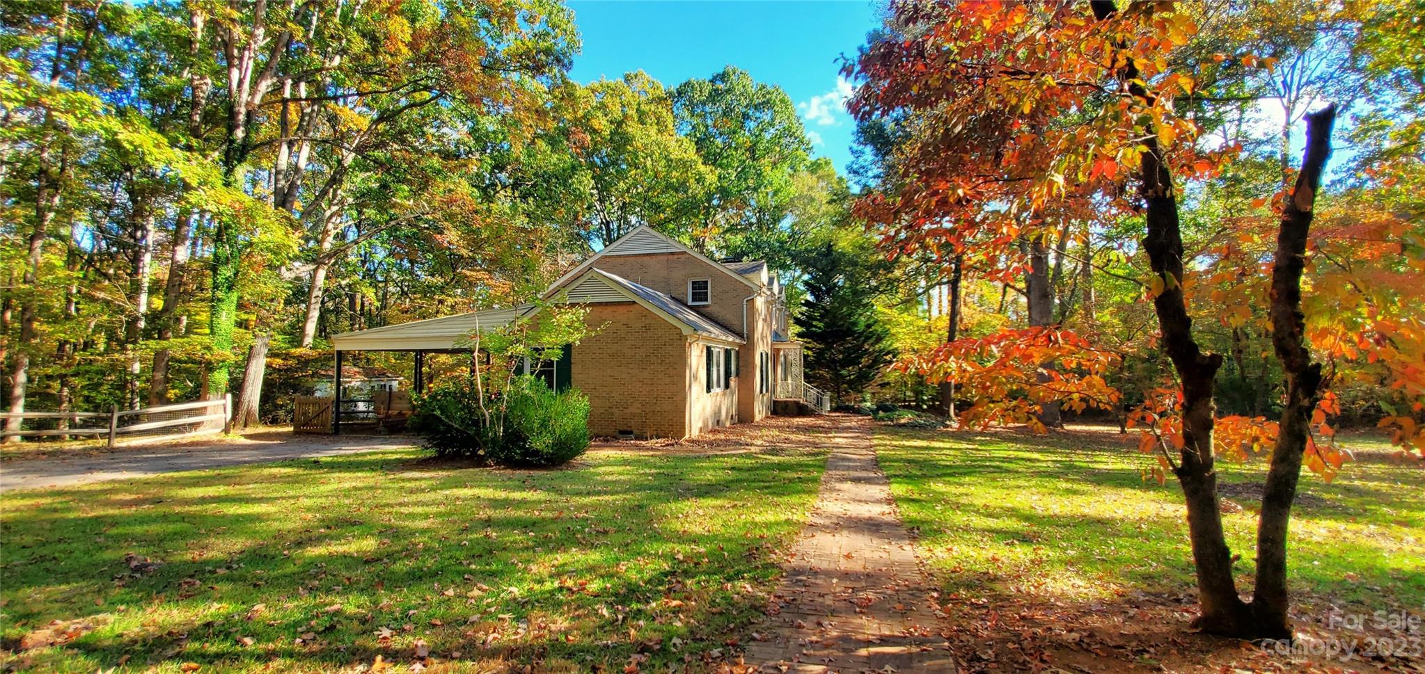 MULTIPLE OFFERS-H&B 2/4/@ 9PM- AMAZING TIMELESS BRICK COLONIAL BEAUTY ON 5 PRIVATE ACRES OF GORGEOUS LAND!You Will Absolutely Fall in Love w/This Classic Beauty~Beautiful Knotty Pine Great Rm w/Wall of Built-ins & Gas Fpl~Tremendous Secondary Liv Space~Primary on Main~Formal Din Rm~2 HUGE 2ndary Bdrms Up, Each w/3-Yes 3 Walk-in Closets!NO Carpet! Hardwood Flrs Thruout~Bths w/Classic Tile & Linen Closets~Screened Porch Off Kitchen & Liv Rm to Oversized Carport~Det Wired Workshop(was actually an old York home that was moved to the property) Detached Metal Carport~Home Has Had Some Major Upgrades Thruout in the Past Several Yrs Including New Well Pump & Pressure Tank 2023~Newer Energy Efficient Low-e Windows~Gutter Guards~Roof ~ Insulation in Crawl & Attic ~ Vapor Barrier ~ HVAC ~ Pull Down Attic Stairs ~ Recently Freshly Painted & Wallpaper Removed ~ Easy Access to Downtown York & Newport ~Surround By Beautiful Farms & Landscapes~Put Your Finishing Touches on This Beauty & Welcome Home!