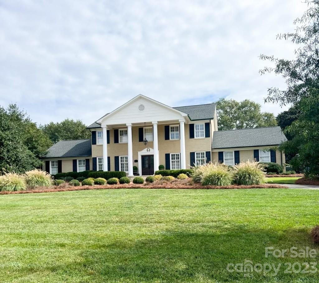 Beautiful, 5 bedroom, 3 1/2 bath in highly sought after Harlinsdale Neighborhood!  This property was an estate home originally built on 100+ acres where Harris Teeter currently sits on the corner of Celanese & India Hook.  The home was moved into Harlinsdale as one of the 1st homes in 1991, fully renovated in 2007 (down to studs), with addition, pool and 2nd Living Quarters added in 2015.  The 2nd Living quarters has a full kitchen and full bath allowing this to serve as a completely separate living quarters or can serve as a pool house.  The outdoor grill area, pool and putting green give this property phenomenal amenities.  This home sits on a large, private 0.83 acre lot on a cul de sac.  Recently added new carpet & paint upstairs, all HVAC serviced.  Enormous downstairs master bedroom, fantastic family room and wonderful screened in porch.  Don’t miss out on this unique home opportunity!