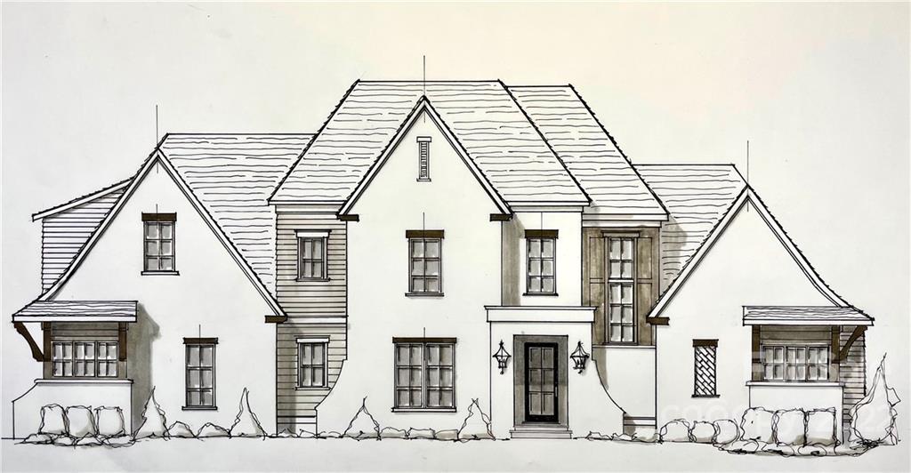 Amazing opportunity to build a custom home with E.S. Johnson Builders within the town limits of Davidson.  Tartan Farm is within walking distance to downtown Davidson and consists of 4 custom homes overlooking a private, shared community pond.  This Modern English home will sit on .848 acres of heavily wooded trees and offer lush landscaping, Bluestone surfaced porches and covered breezeway and covered rear terrace with gas log fireplace. Some of the features in the kitchen include Quartz waterfall countertops, Full overlay flat panel painted cabinets with quarter sawn and rift oak island, cabinets to ceiling, Subzero refrigerator, Wolf 48" commercial dual fuel range, wine fridge and convection oven.  The flooring will consist of engineered 7" European white oak, high performance carpet in secondary bedrooms and rec room & porcelain tile in bathrooms. Secondary baths will include Quartz countertops, flat panel painted cabinets, chrome Delta Trinsic plumbing fixtures and porcelain tile.