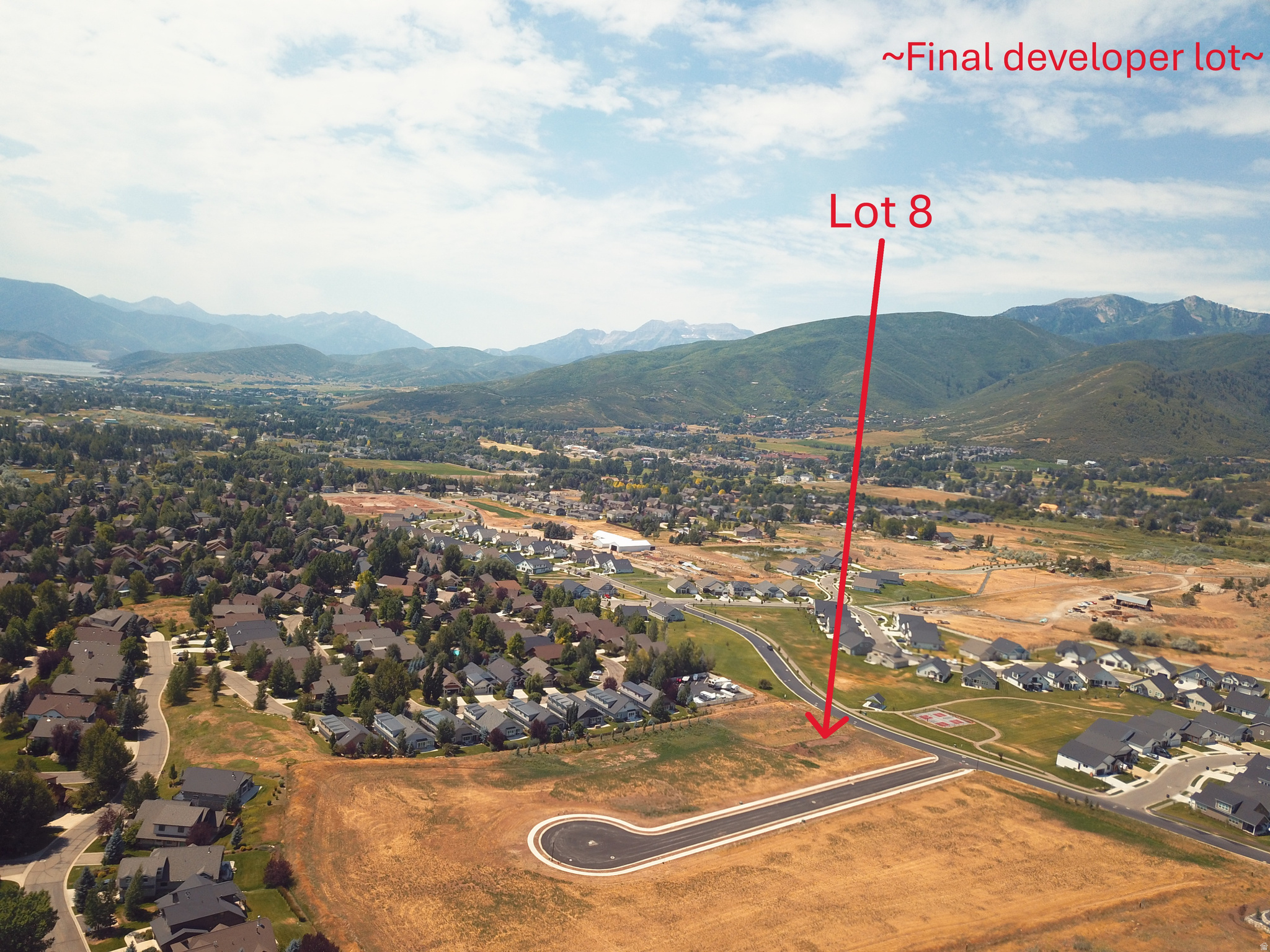 Lot #8 at the Farm at Wilson Lane - the final developer lot in this quiet, exclusive, farm community where one acre lots are the norm. Bring your own builder and create your dream home with access to all the best of outdoor living: trails, resorts, lakes, rivers, and mountains. Horse property. Excellent valley and mountain views. No HOA. Cul-de-sac street. If you've considered Utah's Wasatch Back for a primary or secondary residence -- or even as an investment -- this is one of your best opportunities. Parcels like these are/will be increasingly hard to find. These lots and this location have LIFESTYLE written all over them.