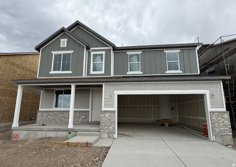 ***SPECIAL FINANCING***NEW COMMUNITY***CONTRACT TODAY & QUALIFY FOR A RATE AS LOW AS 3.99% 7/6 ARM or 4.875% fixed rate conventional.  CONTRACT TODAY & THROUGH 5/31/26 & CLOSE BY 6/30/26. Rates & Incentives tied to using preferred lender, insurance & credentials.***June 2026 Projected Completion. The Hemingway plan features an entryway with 8ft interior main doors on the main floor & adjacent office space with french doors that can be used to suit your needs. At the back of the home, you'll find a great room with a large gourmet kitchen & island with a large walk-in pantry and sunroom with a covered patio to be with family & entertain in one big space. Upstairs, you'll find a primary & private bath with a separate tub & shower combo and walk-in closet. The open loft space on the second floor compliments the three other bedrooms for added entertainment & living space. Unfinished basement with access to cold storage area. Quartz countertops throughout home and lvp flooring on main areas. Minutes away from shopping, food, entertainment, schools. Pictures provided are of a model home and are not a direct representation of home for interior & exterior design and colors. Buyer to verify square footage.