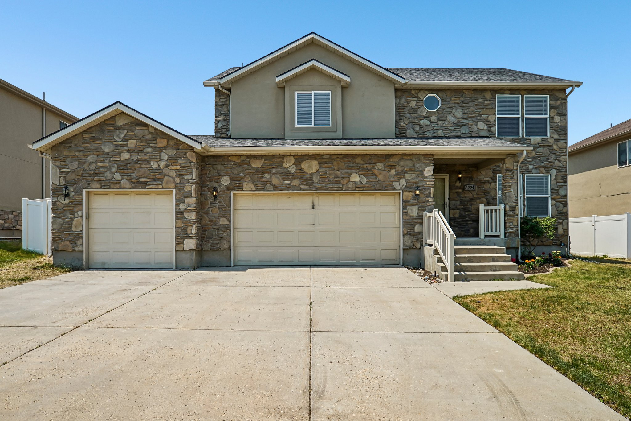 Beautifully cared-for home in the sought-after Oak Vista community of West Jordan. This spacious residence features 6 bedrooms, 3.5 bathrooms, and a 3-car garage, offering plenty of room for comfortable living. The fully finished mother-in-law apartment provides excellent flexibility for multigenerational living, guests, or potential rental income. Inside, you'll find an open and welcoming floor plan with a bright, functional kitchen, expansive living spaces, and a charming upstairs nook perfect for a home office, study area, or reading retreat. Move-in ready and meticulously maintained, this home is conveniently located near parks, schools, shopping, dining, and major commuter routes. Buyer and buyer's agent to verify all information.