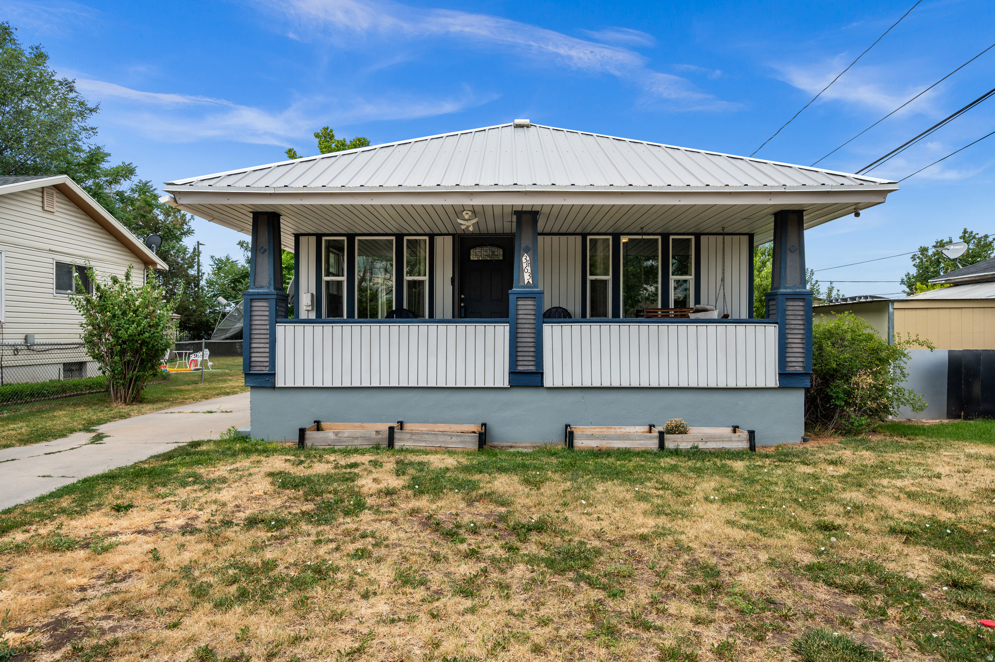 Classic charm meets everyday convenience in this inviting Ogden bungalow! This delightful 3-bedroom, one bath home offers the perfect blend of character, comfort, and functionality. Inside, you'll find an updated kitchen featuring granite countertops, along with bright, welcoming living spaces designed for everyday living. The detached workshop provides incredible flexibility for hobbies, storage, a home gym, or creative projects, while the fully fenced backyard is complete with mature landscaping and fruit trees, creating a private space to relax, garden, or entertain. Ideally located in the heart of Ogden, this home puts you just minutes from Historic 25th Street, downtown dining, local coffee shops, shopping, Weber State University, and the Ogden FrontRunner Station for an easy commute. Outdoor enthusiasts will love the close proximity to world-class hiking and biking trails, Ogden Canyon, Snowbasin, Powder Mountain, and Pineview Reservoir, making weekend adventures effortless. With quick access to I-15 and everything Ogden has to offer, this home is a fantastic opportunity for anyone looking to enjoy both city convenience and outdoor recreation.