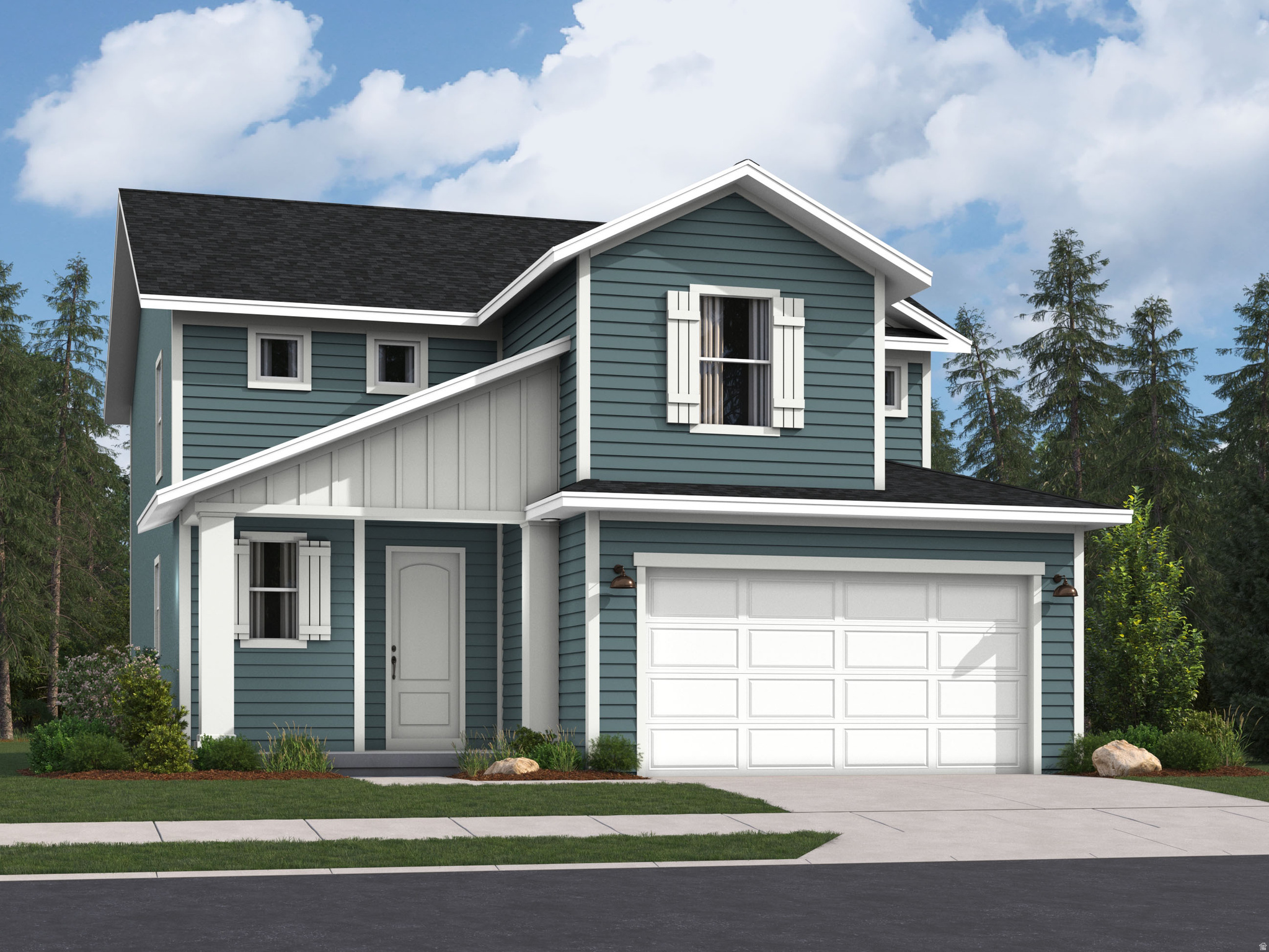 Parkway Fields - 4137 - Pinnacle. Offering up to $20,000 towards closing costs when financing with our preferred lender! Estimated completion in September. This home includes 4 bedrooms, 2.5 bathrooms, and 2 car garage. The main floor offers a family room, mudroom, dining area and a kitchen that boasts white cabinets and pale gray quartz countertops. Upstairs has four bedrooms, including the luxurious owner's suite with walk-in closet, a convenient laundry room, and master bath suite. Square footage figures are provided as a courtesy estimate only and were obtained from builder. Buyer is advised to obtain an independent measurement. Interior photos are of same style of home but not actual home.