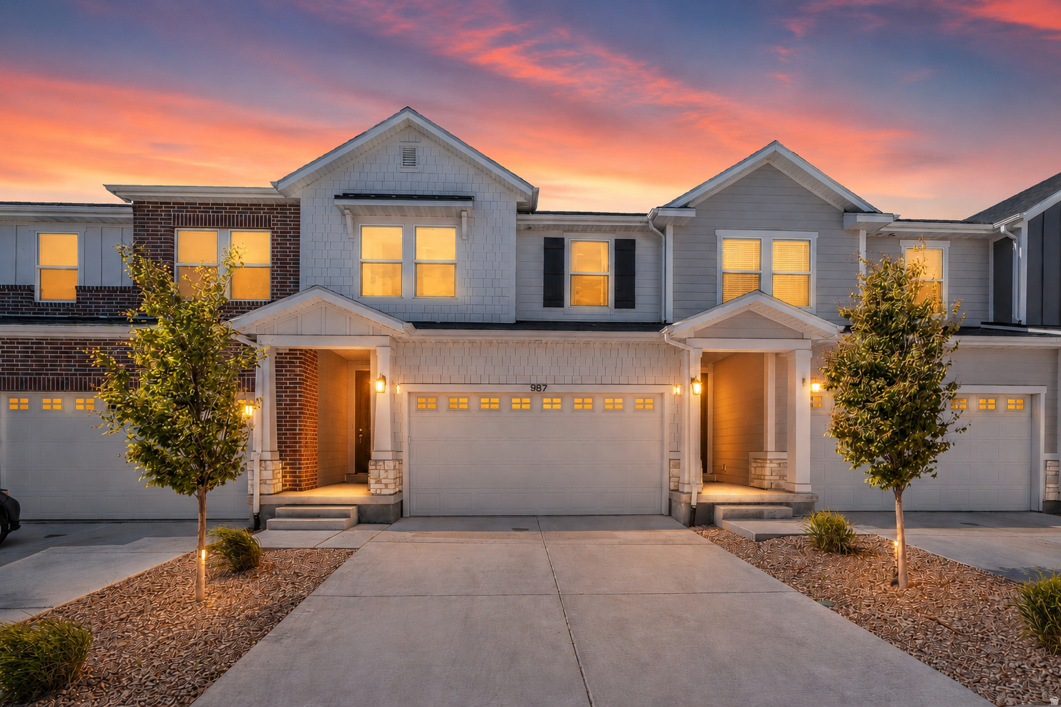 Rare townhome with finished walkout basement: full kitchen, bedroom, bath, laundry, private entry. Incredible location with unobstructed views of Utah Lake from the deck. Wildflower - Utah's first Active Family Community with private lake, sandy beach, biking trails, parks, and pickleball.   Square footage figures are provided as a courtesy estimate only.  Buyer is advised to obtain an independent measurement.