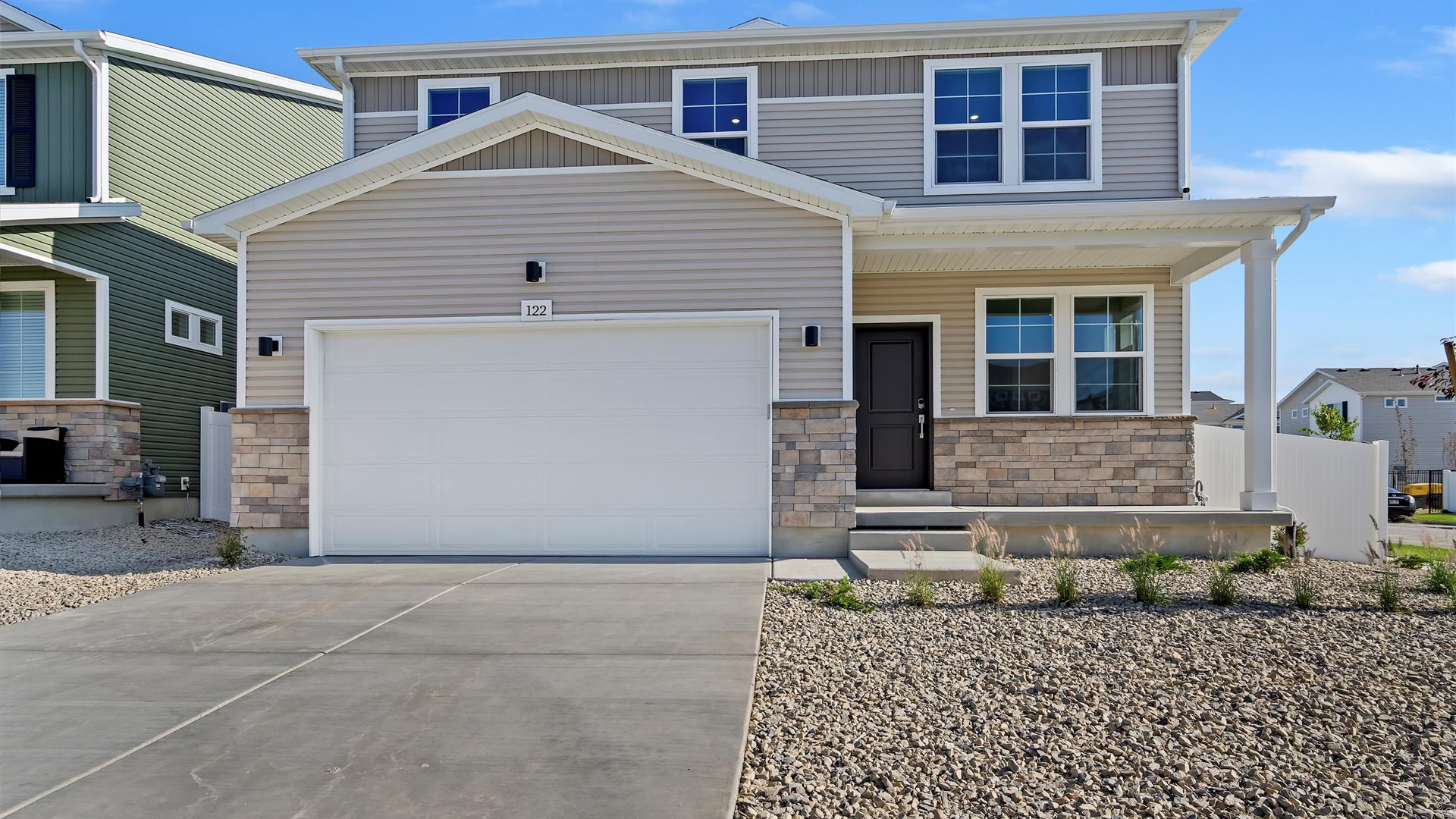 Move into your new home by year end! Check out the beautiful "Brio" collection at Wander in Saratoga Springs!! The Triumph is a single-family,   2-story layout spans 3,274 sq. ft. and offers 5 beds, 3.5 baths and includes a flex room/office on the main level plus dining space and a Fireplace. Garage is 2-car wide and offers a tandem space for a small car, UTV or extra storage. This home sits adjacent to a community walking trail! There is still time to choose a design package. Call now for more information or to set up a time to tour this home! (Pics are of another home in the community, same floorplan) (Triumph Lot 1064)