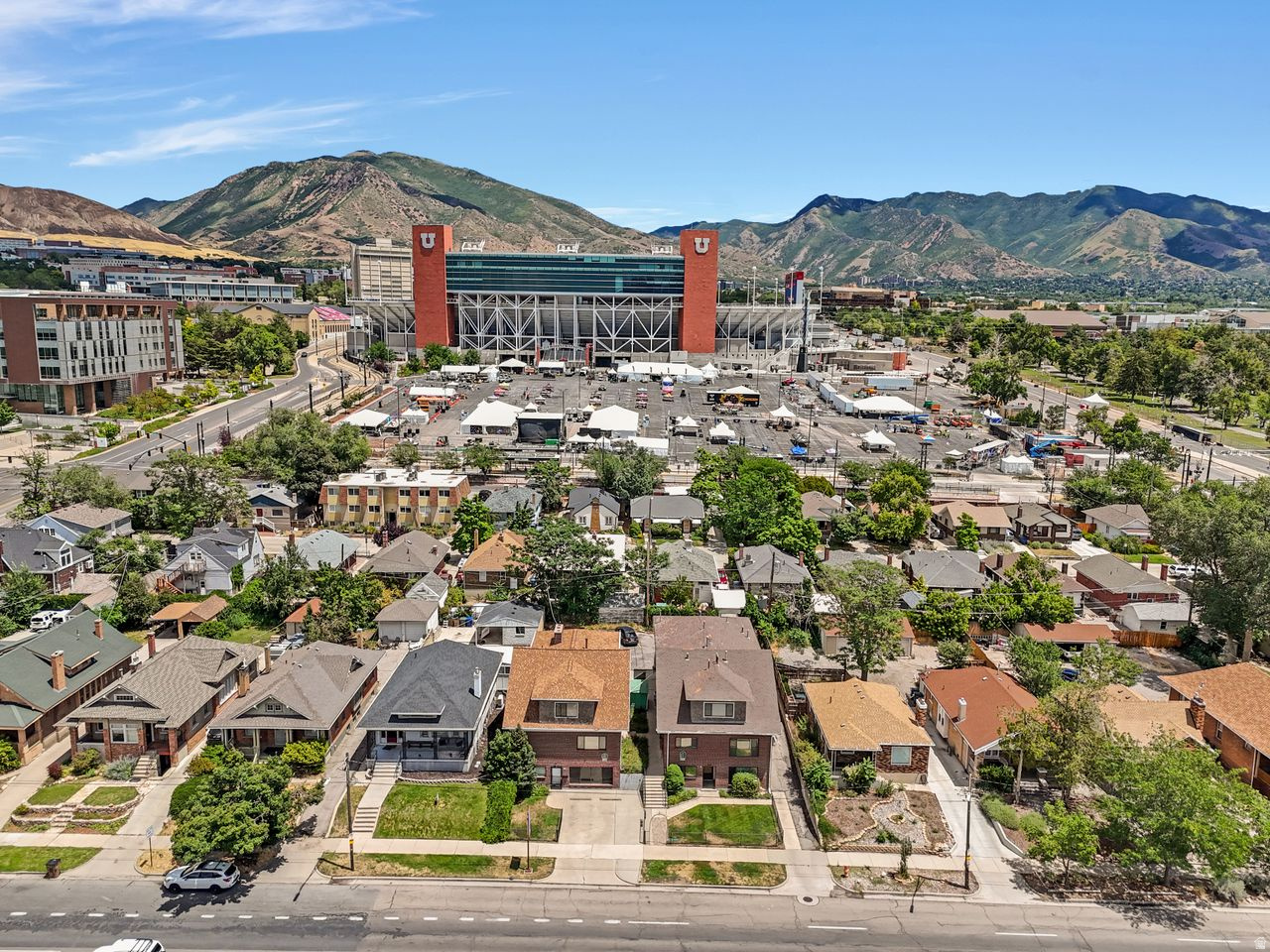 JUST STEPS to the University of Utah in this highly desirable location, Near Multiple Hospitals & TRAX transit to Downtown Salt Lake City ideal for students, urban professional plus others.  8 Unique Apartments in 2 buildings. Extremely Well Maintained, brimming with timeless charm, offering a smart investment potential of both location & consistent HIGH tenant demand.  Comfortable floor plans; 1, 2 & 3  bedroom apartments-above average sized units. 13 Off-street parking spaces, Updates include: newer roof, newer double pane windows, newer appliances & countertops, main water line to street replaced. Onsite coin-op laundry providing additional income. Current Rents are below market, GREAT POTENTIAL to increase income.  All information is deemed reliable, but not guaranteed.  Buyer responsible to verify all listing information to Buyers satisfaction including  Square footage obtained from SL County Record & provided as a courtesy estimate.