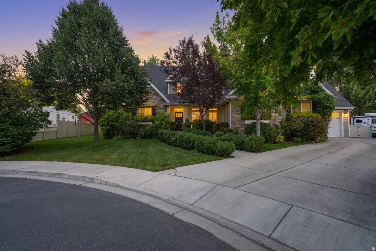 Nestled at the end of a quiet cul-de-sac, this beautifully maintained, south-facing home boasts over 5,000 square feet of living space. Featuring six bedrooms and six baths, it includes a spacious four-car garage and mature trees for added charm. Plus, a separate-entry ADU/mother-in-law apartment offers flexibility. This is a truly inviting home with space, comfort, and care in every corner!