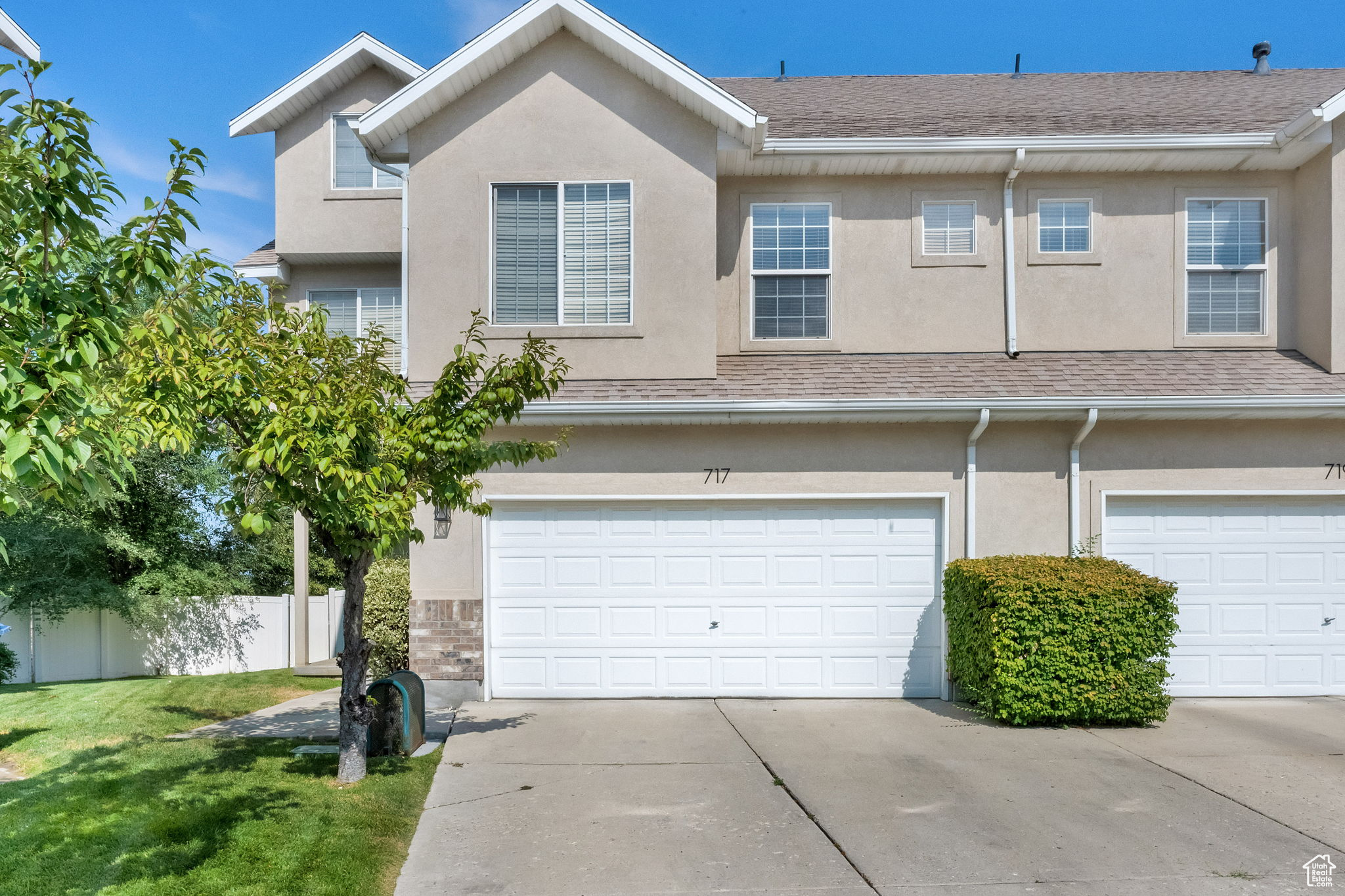 This spacious 3-bedroom, 2.5-bath townhome in the heart of Sandy offers 2,300 square feet of comfortable living with an open layout, a cozy fireplace, and a generous suite with a walk-in closet. Built in 1998 and set on a bigger lot for the community, the home features a low-maintenance stucco and brick exterior, an attached 2-car garage, and beautiful mountain views. The HOA takes care of front yard maintenance and snow removal while providing access to a playground, BBQ area, and basketball court. Conveniently located near schools, parks, and amenities, this property combines space, comfort, and community in a highly desirable neighborhood.