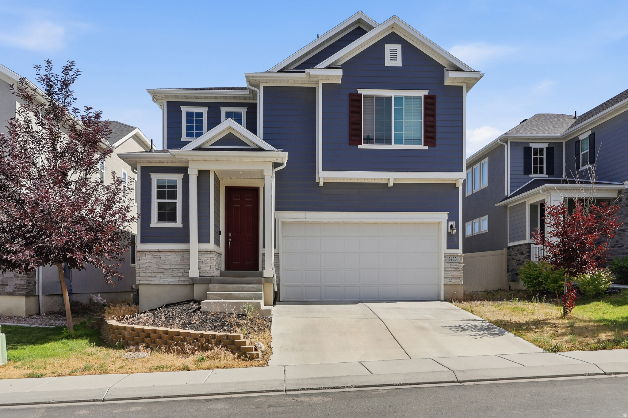 Welcome home to this beautifully maintained 4-bedroom, 3.5-bath home in the highly desirable South Hills subdivision of Herriman! Offering a fully finished layout with plenty of space to live, work, and entertain, this home combines comfort and convenience in one of Herriman's most sought-after neighborhoods. The spacious floor plan features bright, open living areas, a well-appointed kitchen, and a fully finished basement that provides additional living space perfect for a family room, home office, gym, or guest accommodations. The generous primary suite offers a private retreat with an en-suite bath and ample closet space. Enjoy being just minutes from parks, schools, shopping, dining, and mountain trails, with easy access to major commuter routes. Whether you're relaxing at home or taking advantage of the nearby amenities, this move-in-ready home offers the perfect blend of location, space, and lifestyle. Don't miss your opportunity to own this exceptional home in South Hills-schedule your private showing today! This property has a SilverBack Home Warranty and can be transferred to the buyer at closing.